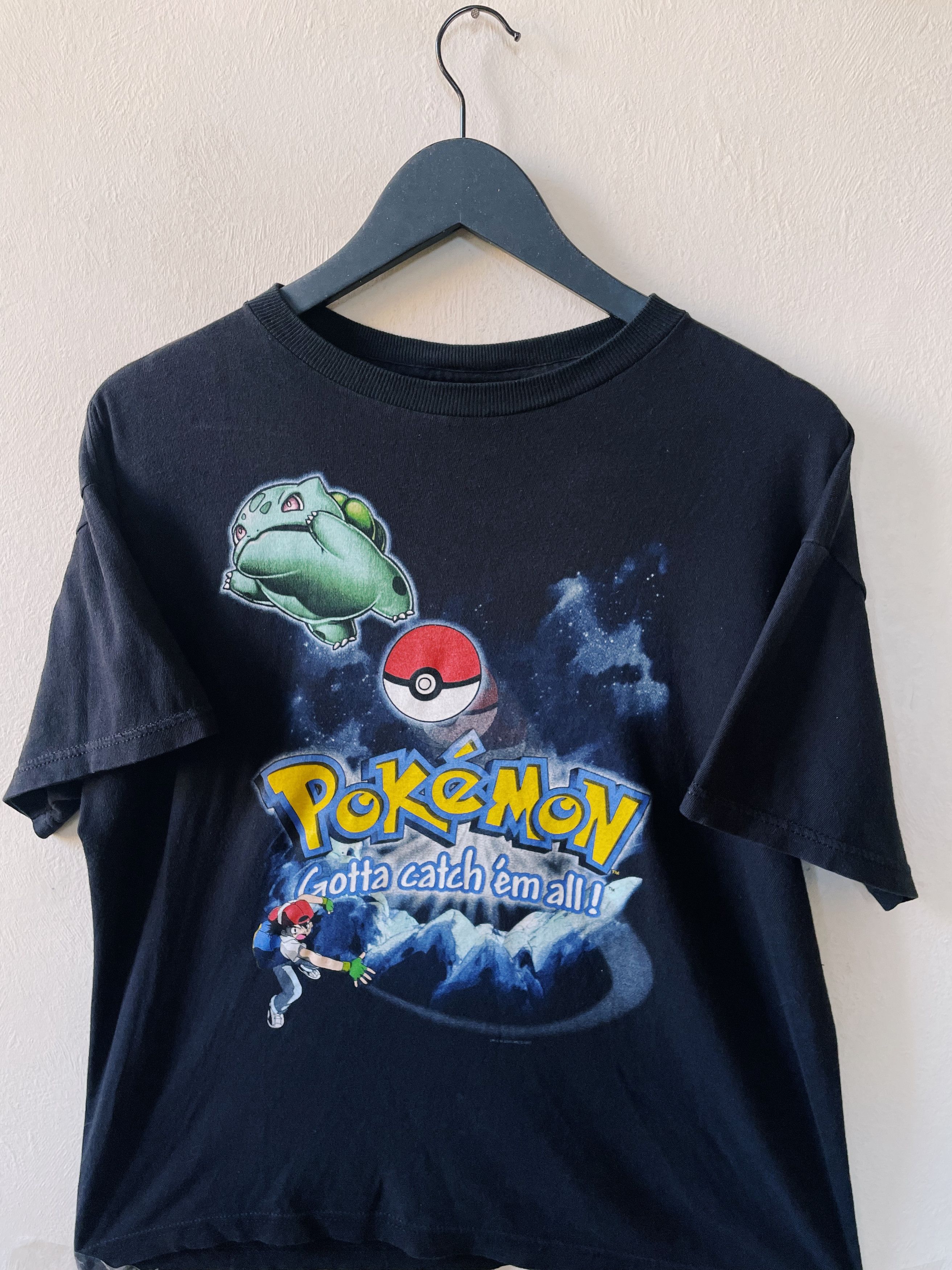 Pokemon Vintage 1998 Nintendo X Pokemon Promo T-shirt Black Size US S / EU 44-46 / 1 - 1 Thumbnail