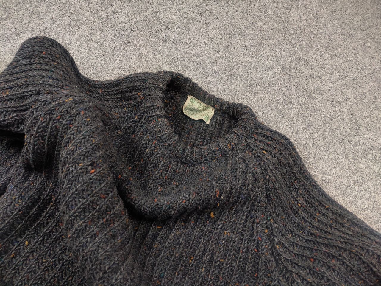 Aran Crafts Vintage 80's Donegal Woollen Knit Wool Sweater Fisherman Size US S / EU 44-46 / 1 - 13 Thumbnail