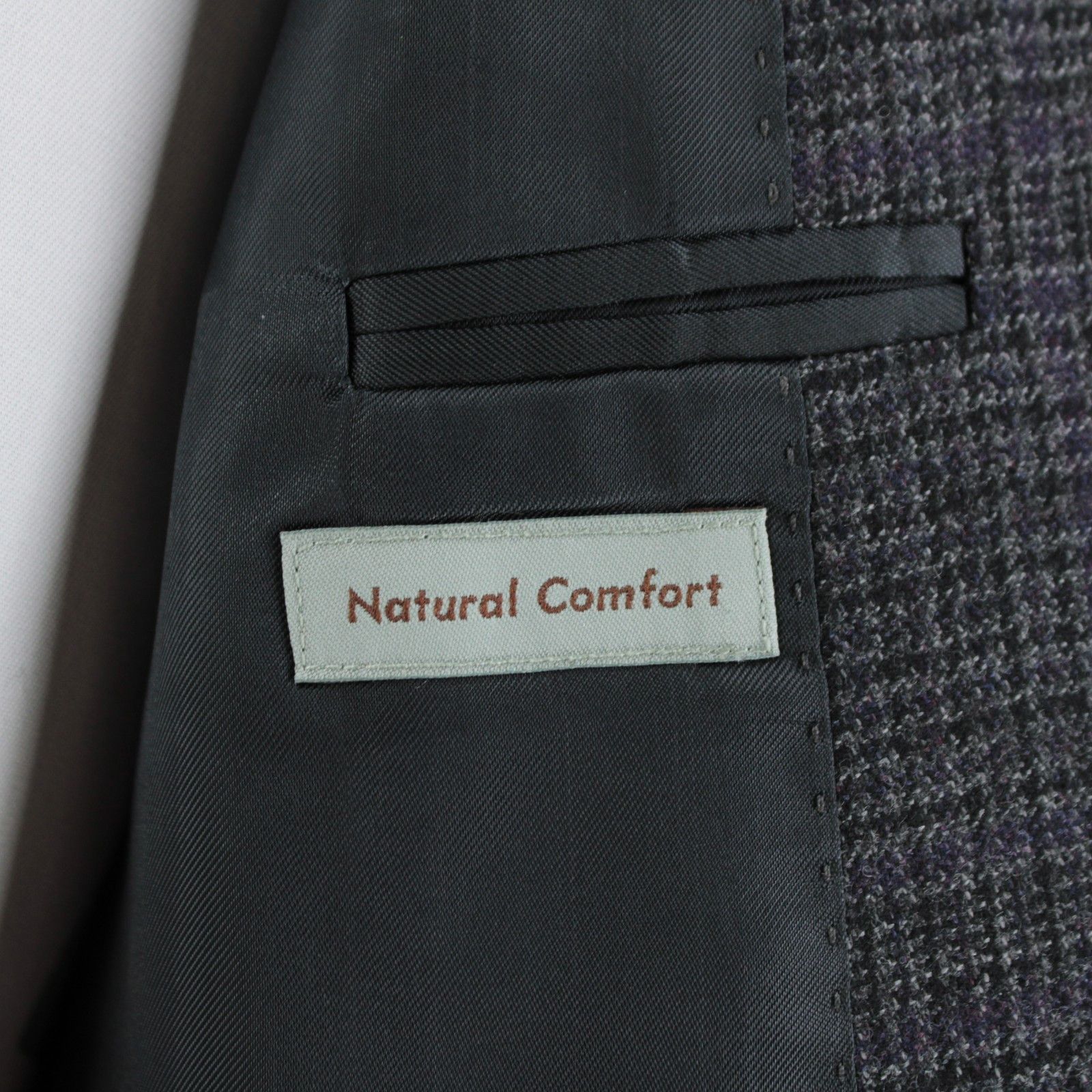 Canali Canali Sport Coat Size 42 Regular US in Gray Size 42R - 8 Thumbnail