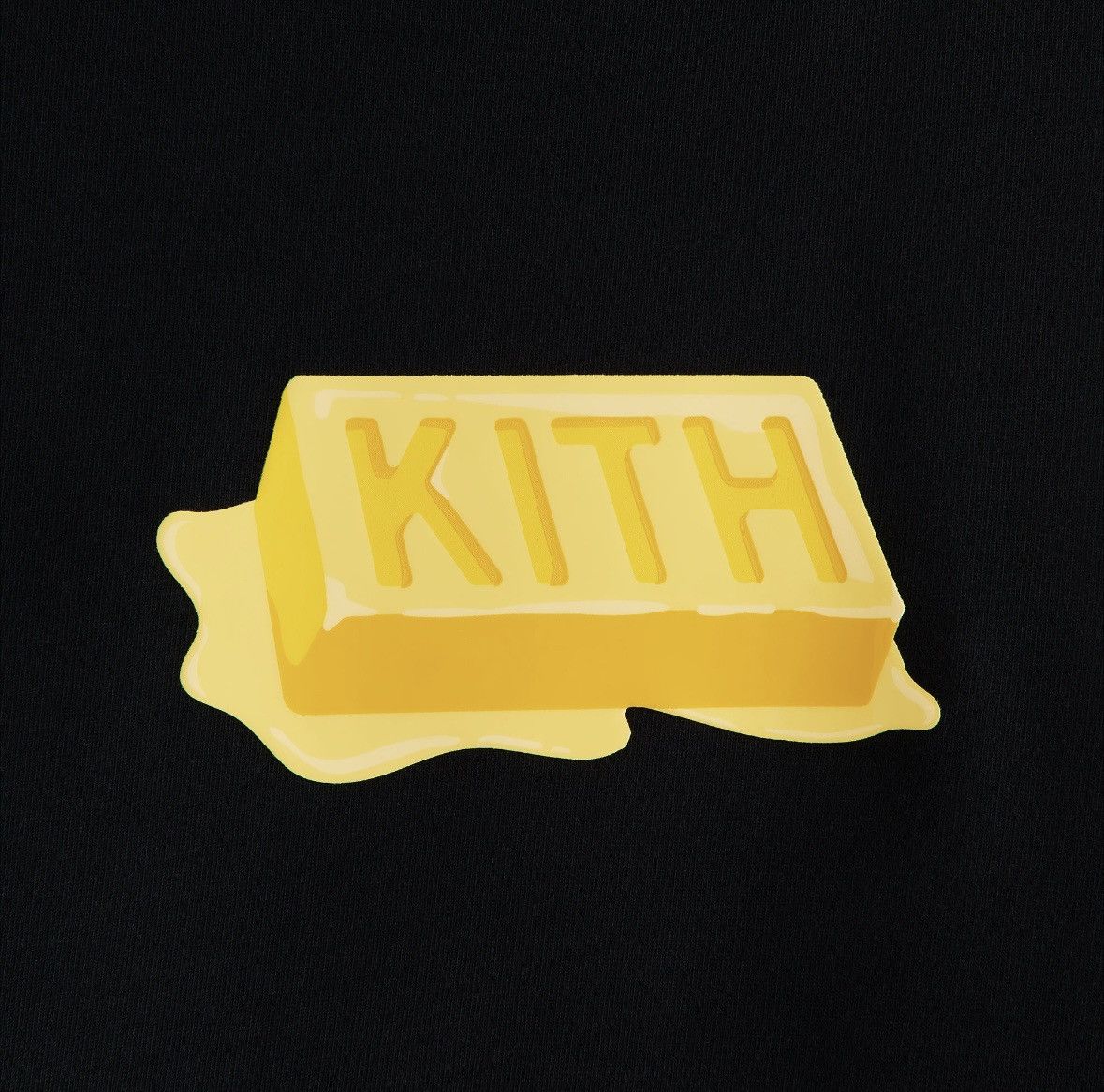 Kith Kith Treats Waffle Butter Nelson Crewneck - Black Size US L / EU 52-54 / 3 - 3 Thumbnail