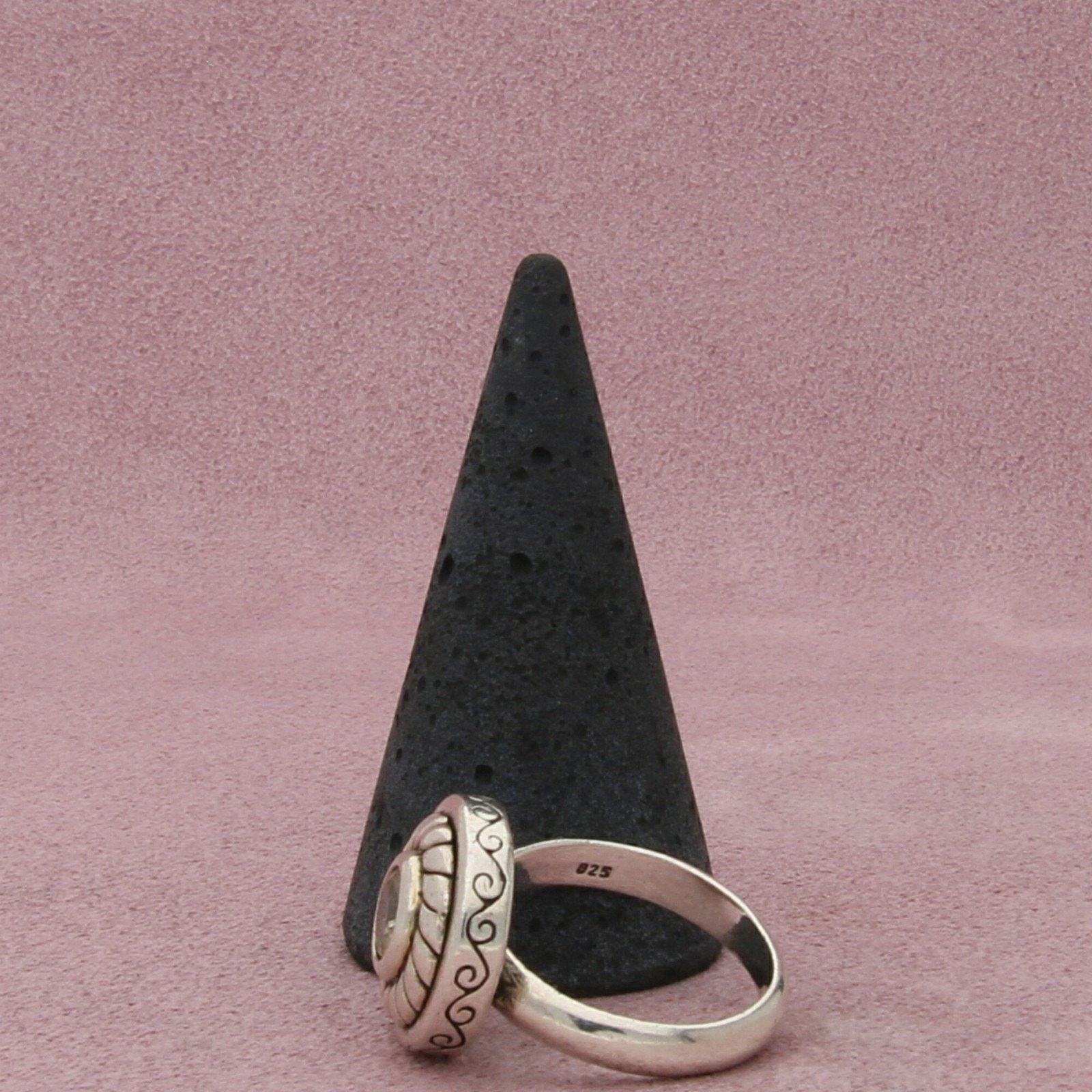 Brighton brighton sterling silver braided topaz round ring size 8.25 Size ONE SIZE - 5 Thumbnail