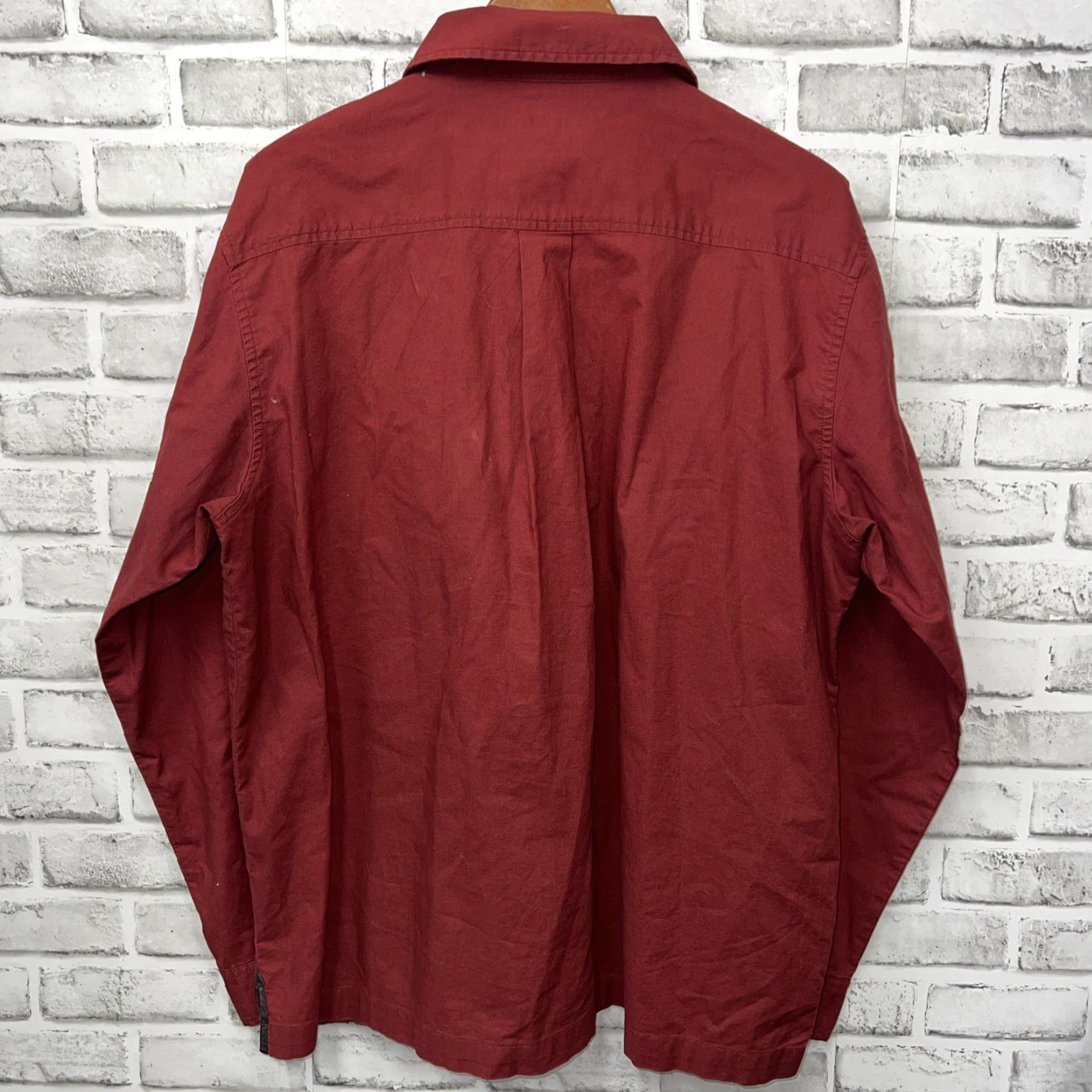 Celio Celio Jacket Red Full Zip Light Weight Mens Size L Size US L / EU 52-54 / 3 - 5 Thumbnail