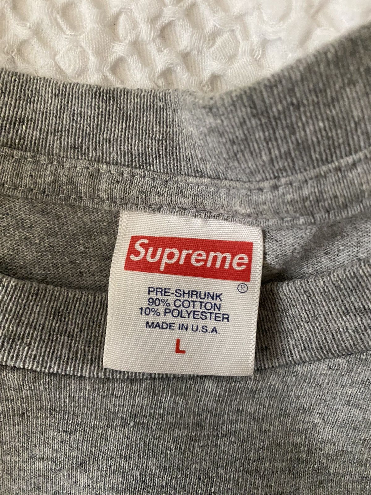 Supreme Supreme Gonz Tee Grey Size US L / EU 52-54 / 3 - 3 Thumbnail