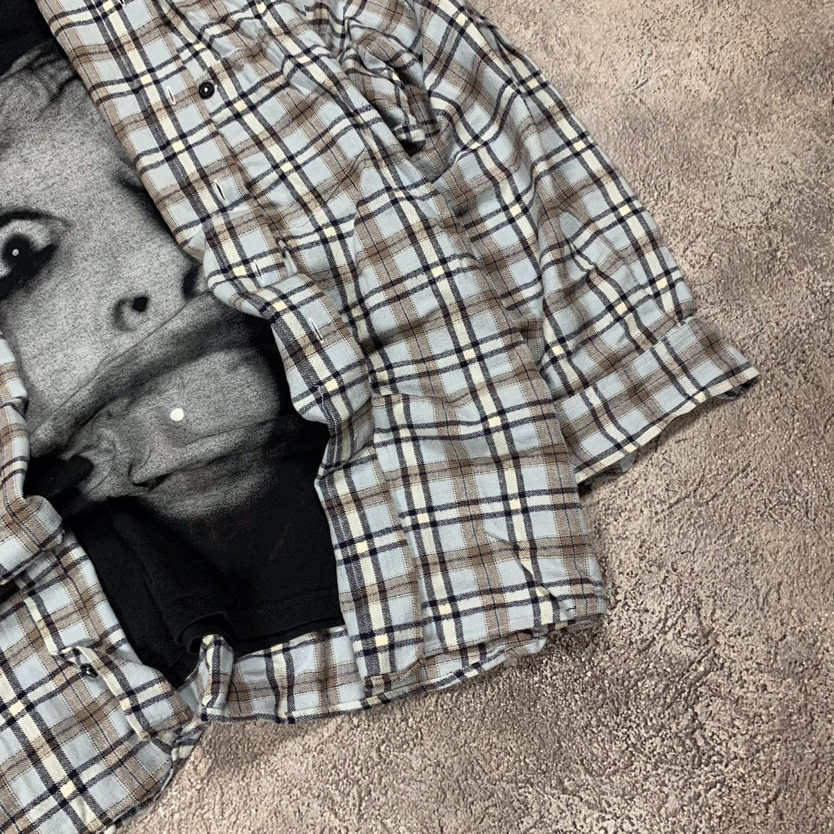 Flannel vintage flannel plaid shirt checkered streetwear 90s Y2K Size US XL / EU 56 / 4 - 3 Thumbnail