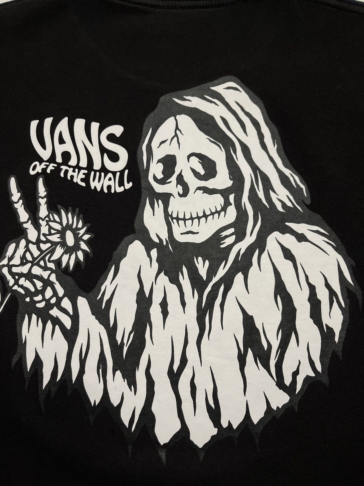 Vans Vans Skateboards Peace Reaper Black T-shirt Size US M / EU 48-50 / 2 - 3 Thumbnail