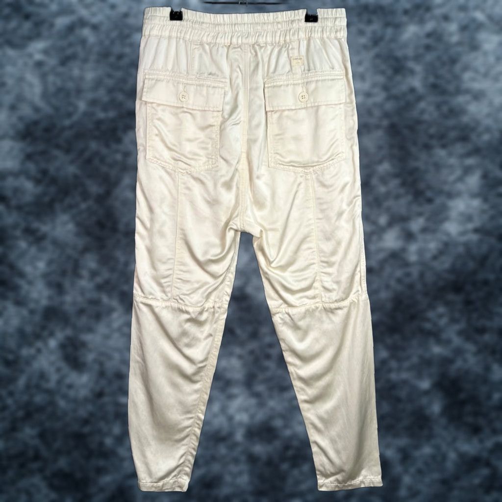 Citizens Of Humanity Citizens Of Humanity Surplus Womens XS Ivory Chino Pants Elastic Waist Tapered 23in Inseam Vintage: No (Note: avoid adding N/A) Size 26" / US 2 / IT 38 - 1 Thumbnail