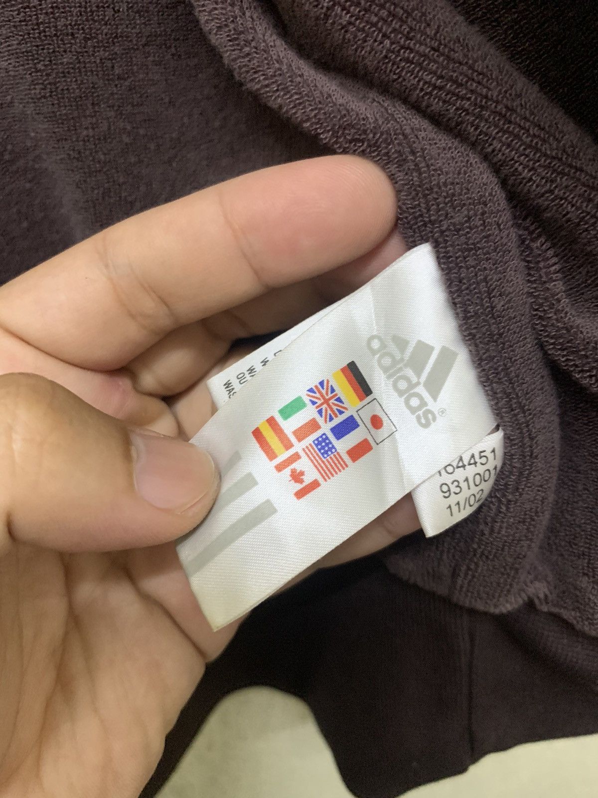 Adidas Adidas Thick Sweater/Tracktop Size US L / EU 52-54 / 3 - 11 Thumbnail
