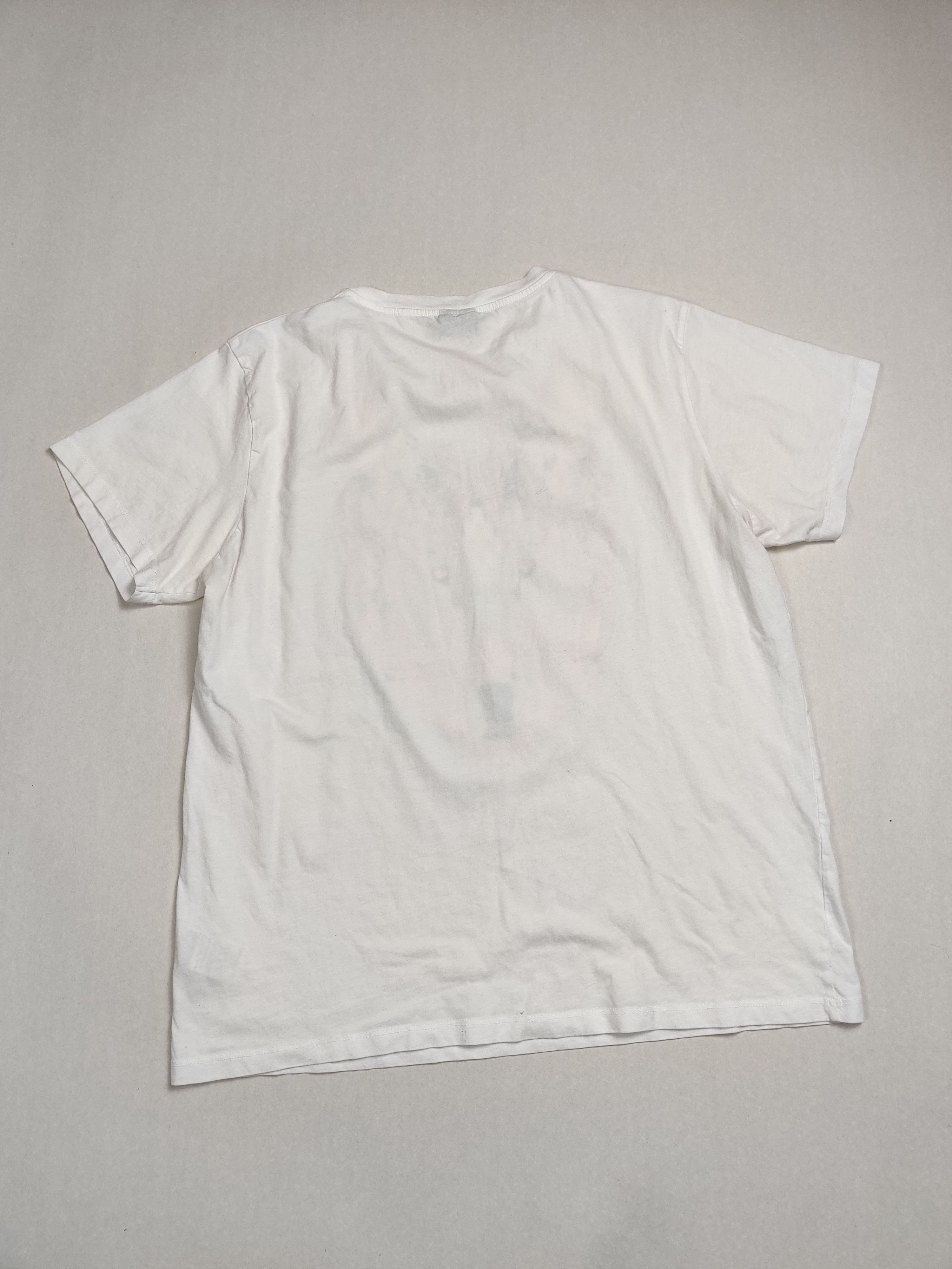 Marcelo Burlon Marcelo Burlon Fire Wolf print White Tee Size US L / EU 52-54 / 3 - 4 Thumbnail