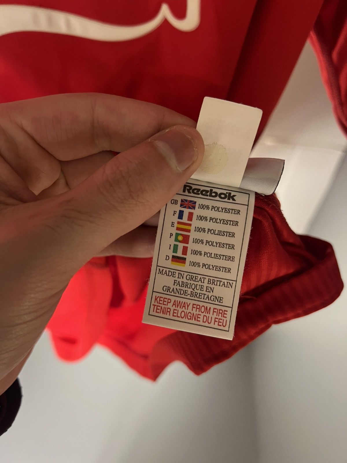 Reebok VINTAGE REEBOK FC LIVERPOOL ENGLAND SOCCER JERSEY RETRO 90s Size US XL / EU 56 / 4 - 15 Thumbnail