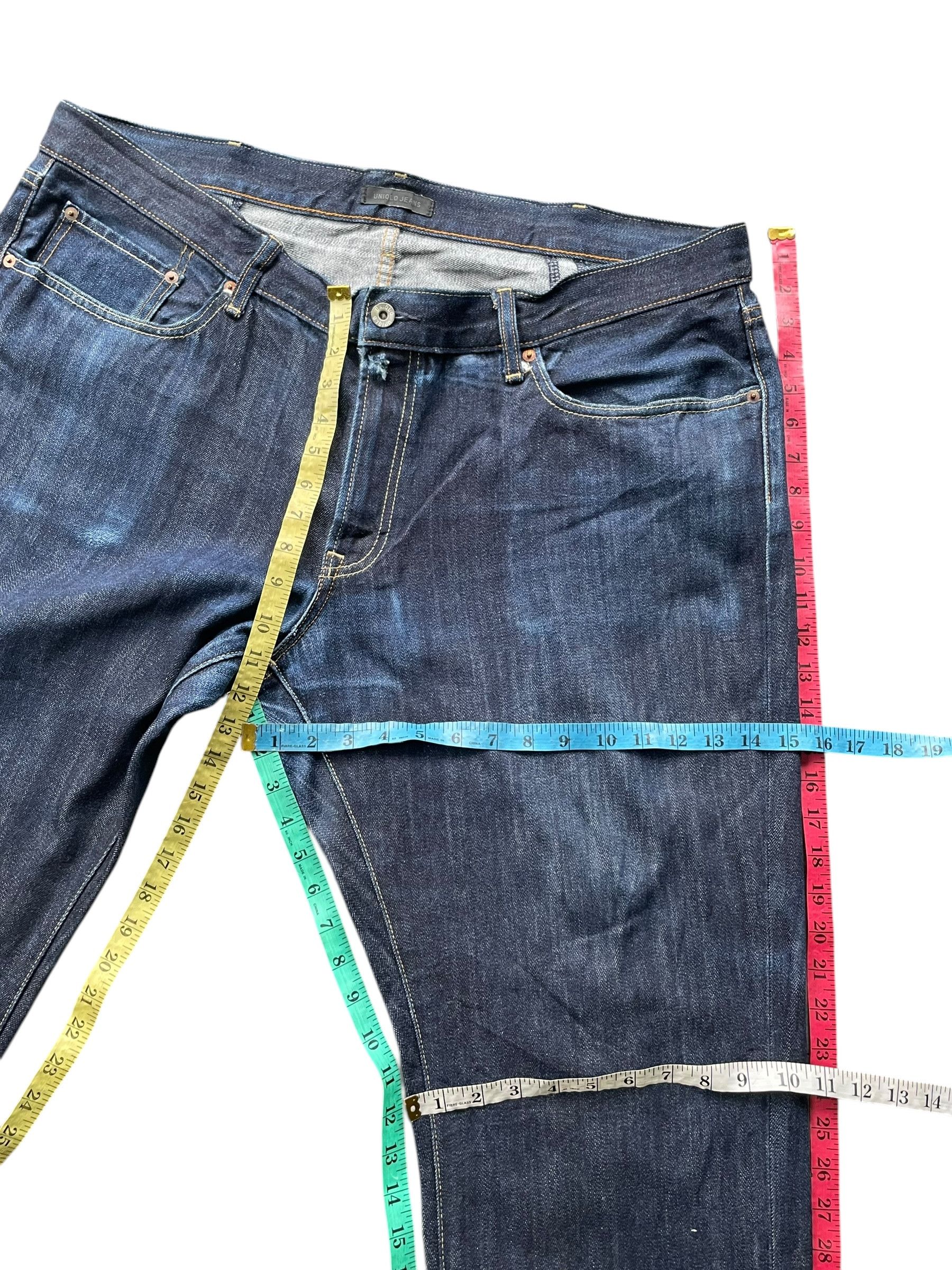 Uniqlo Uniqlo Indigo Straight Cut Denim Size US 44 / EU 60 - 7 Thumbnail