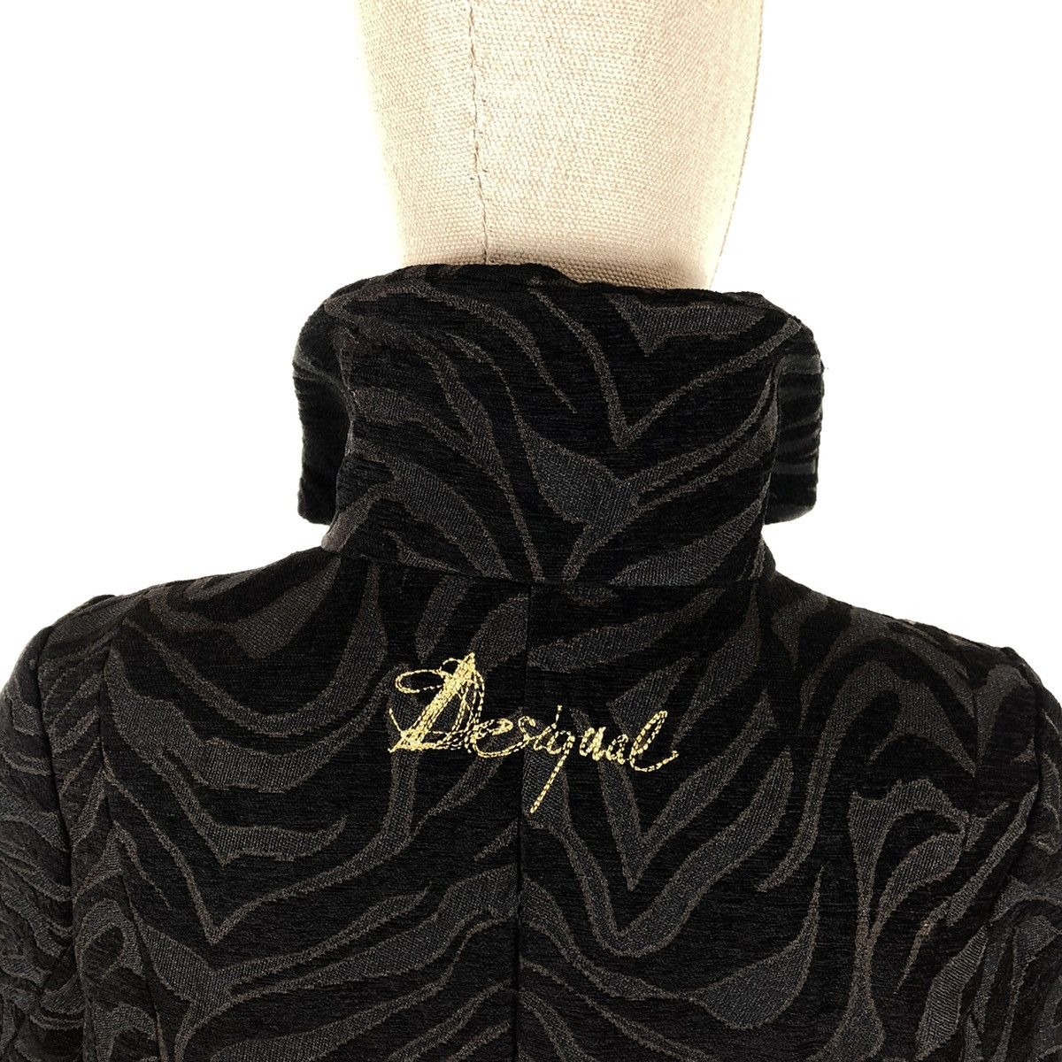 Desigual × Japanese Brand × Missoni DESIGUAL Lilosa Designer Full-Zip Long Sleeve Bomber Coat Down Jacket Size S / US 4 / IT 40 - 17 Thumbnail