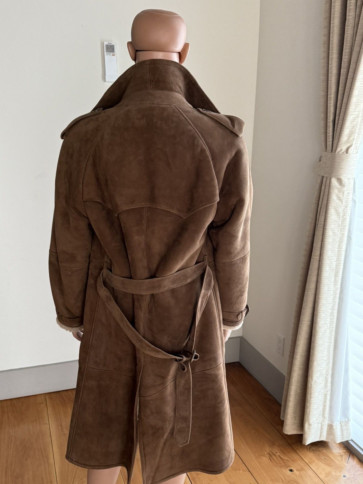 Ralph Lauren Purple Label NWT Ralph Lauren Shearling Trench Coat Sold Out Size M Size US M / EU 48-50 / 2 - 6 Thumbnail