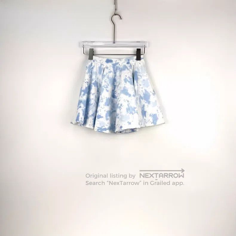Dior Dior Blue and white tie-dyed casual skirt Size 28" / US 6 / IT 42 - 4 Thumbnail