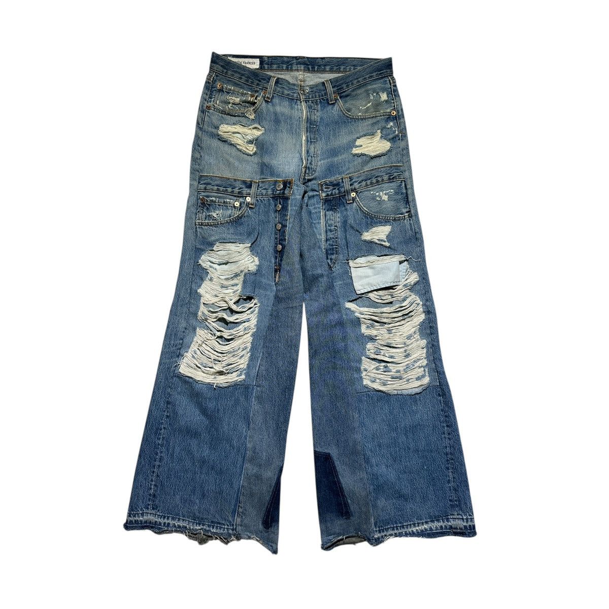 00s Levi's 607 black flared denim Y2K Grunge & Y2K Flare Jeans