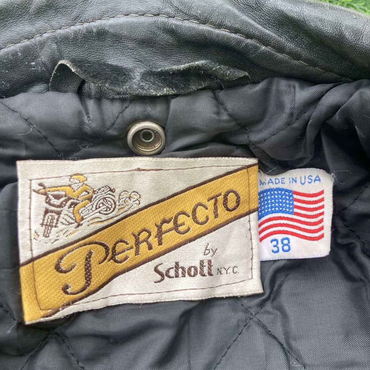 Schott VINTAGE SCHOTT PERFECTO LEATHER JACKET Size US S / EU 44-46 / 1 - 16 Thumbnail
