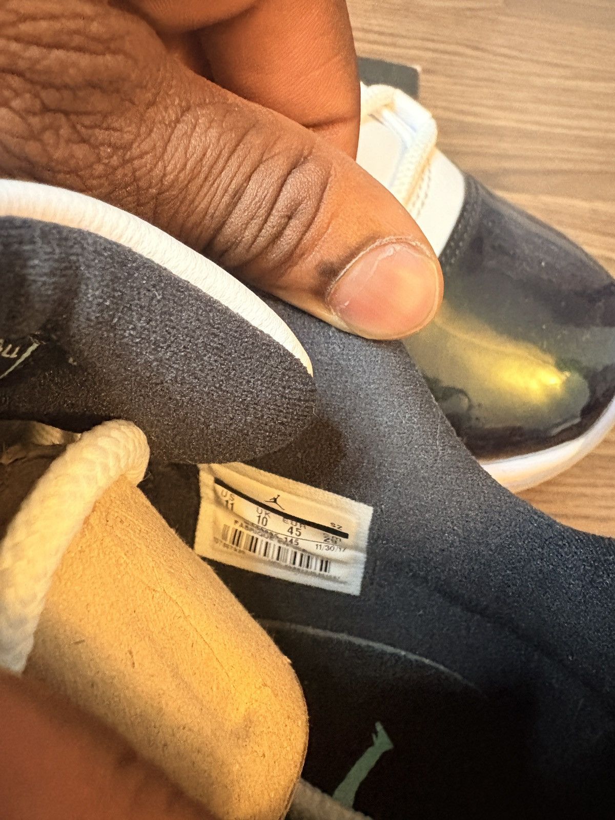 Jordan Brand Jordan 11 Retro Low Iridescent Size US 11 / EU 44 - 3 Thumbnail
