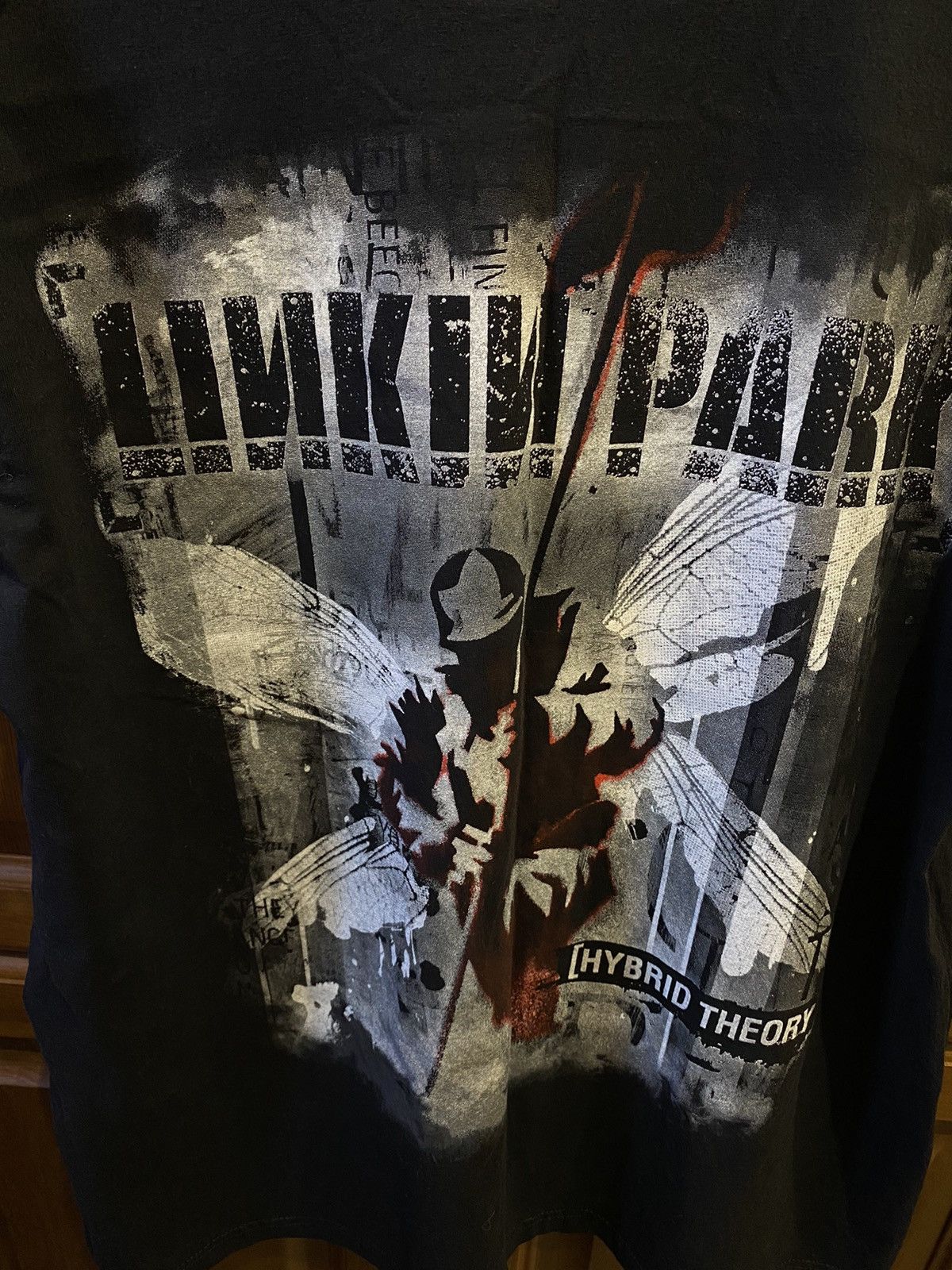 Band Tees Linkin Park Hybrid Theory T-Shirt 2 SIDE Korn Deftones y2k Size US L / EU 52-54 / 3 - 3 Thumbnail