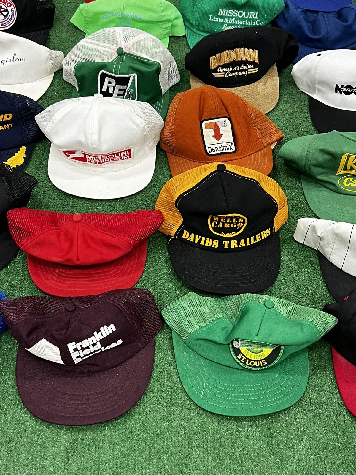 Vintage 50 Vintage USA MADE Trucker / Snapback Hats Size ONE SIZE - 5 Thumbnail