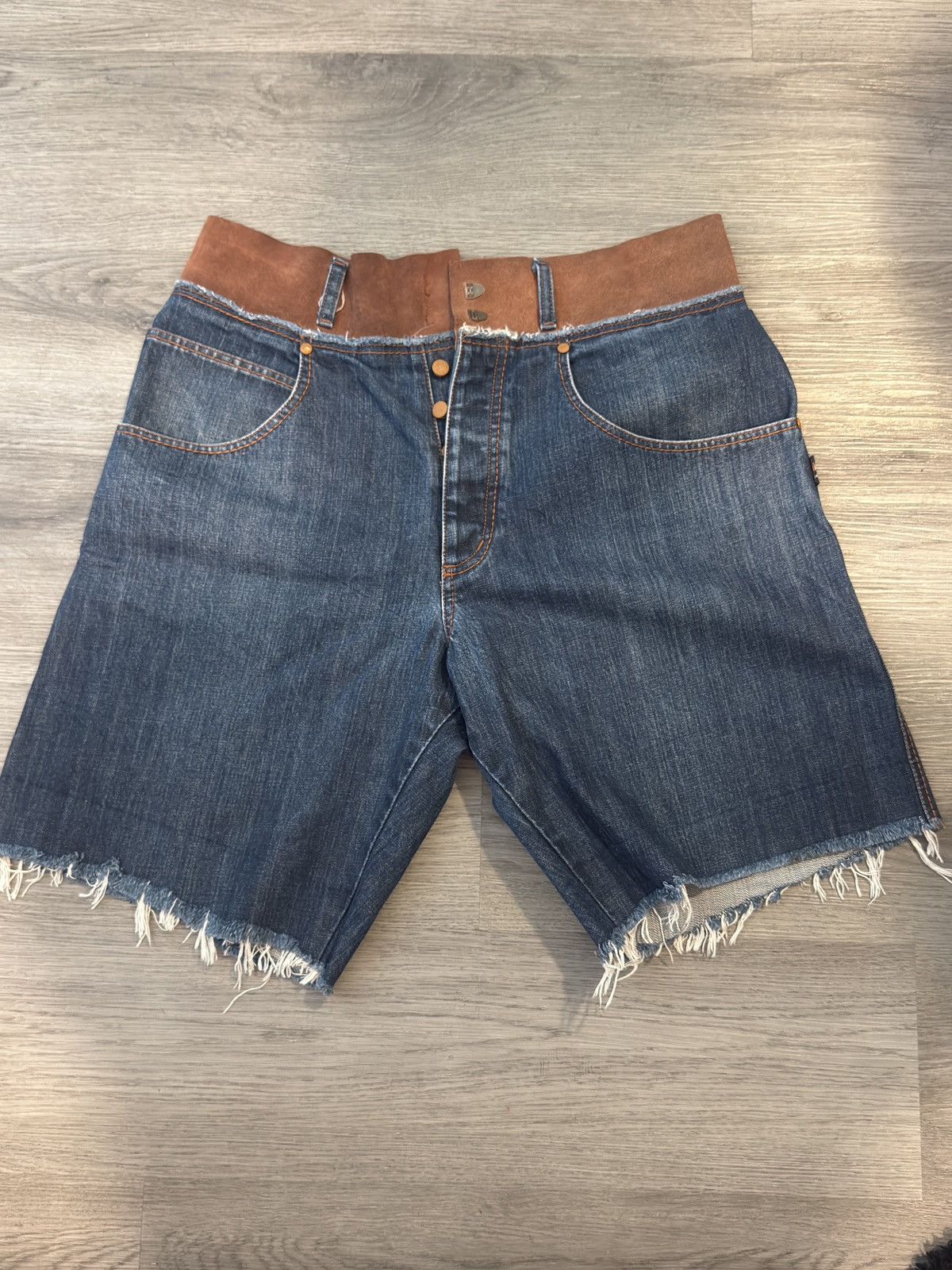 Vintage Jean Paul Gautier Denim Shorts