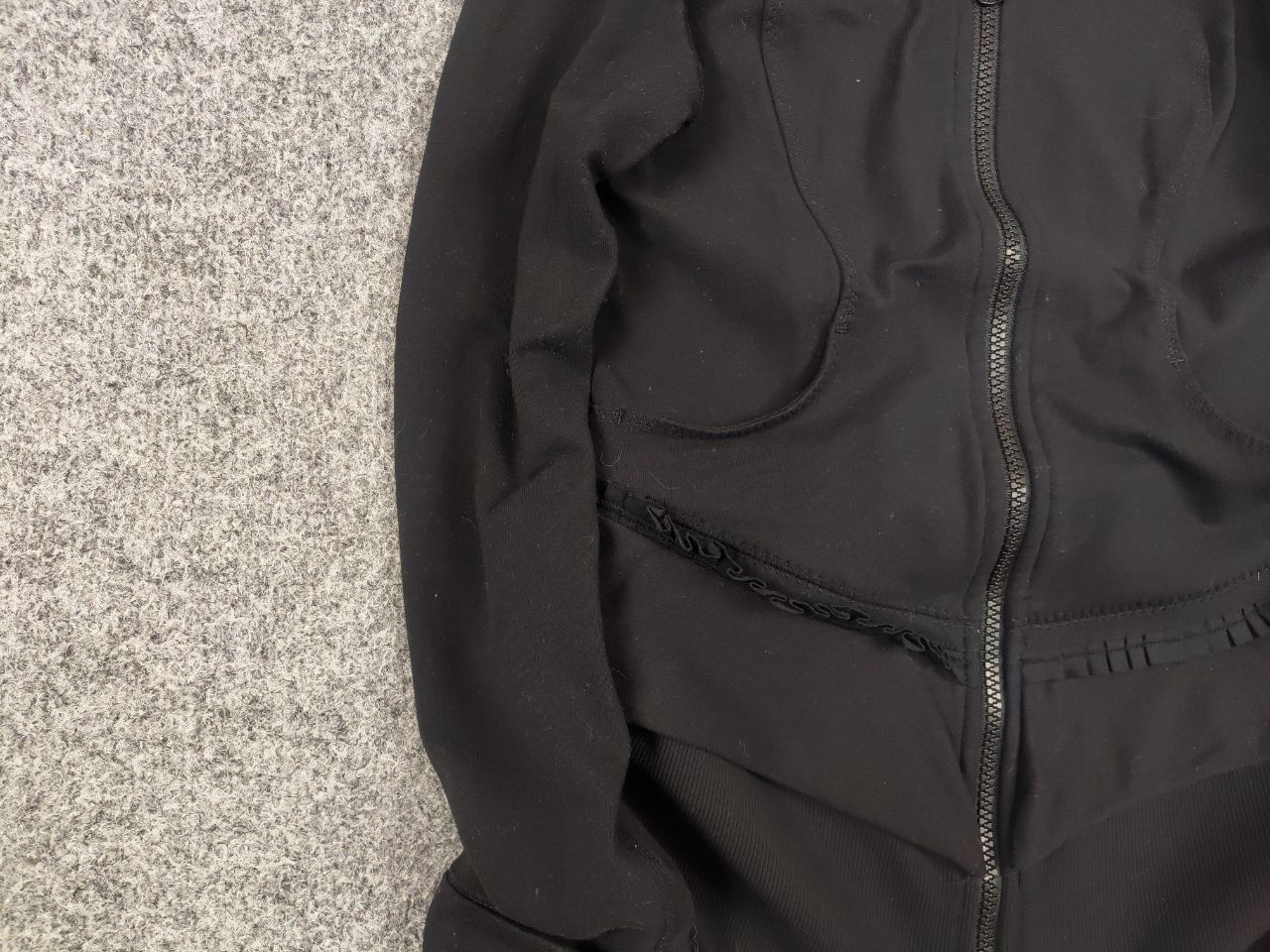 Lululemon Lululemon Stretch Black Braids High neck Zip Front Jacket Size M / US 6-8 / IT 42-44 - 8 Thumbnail