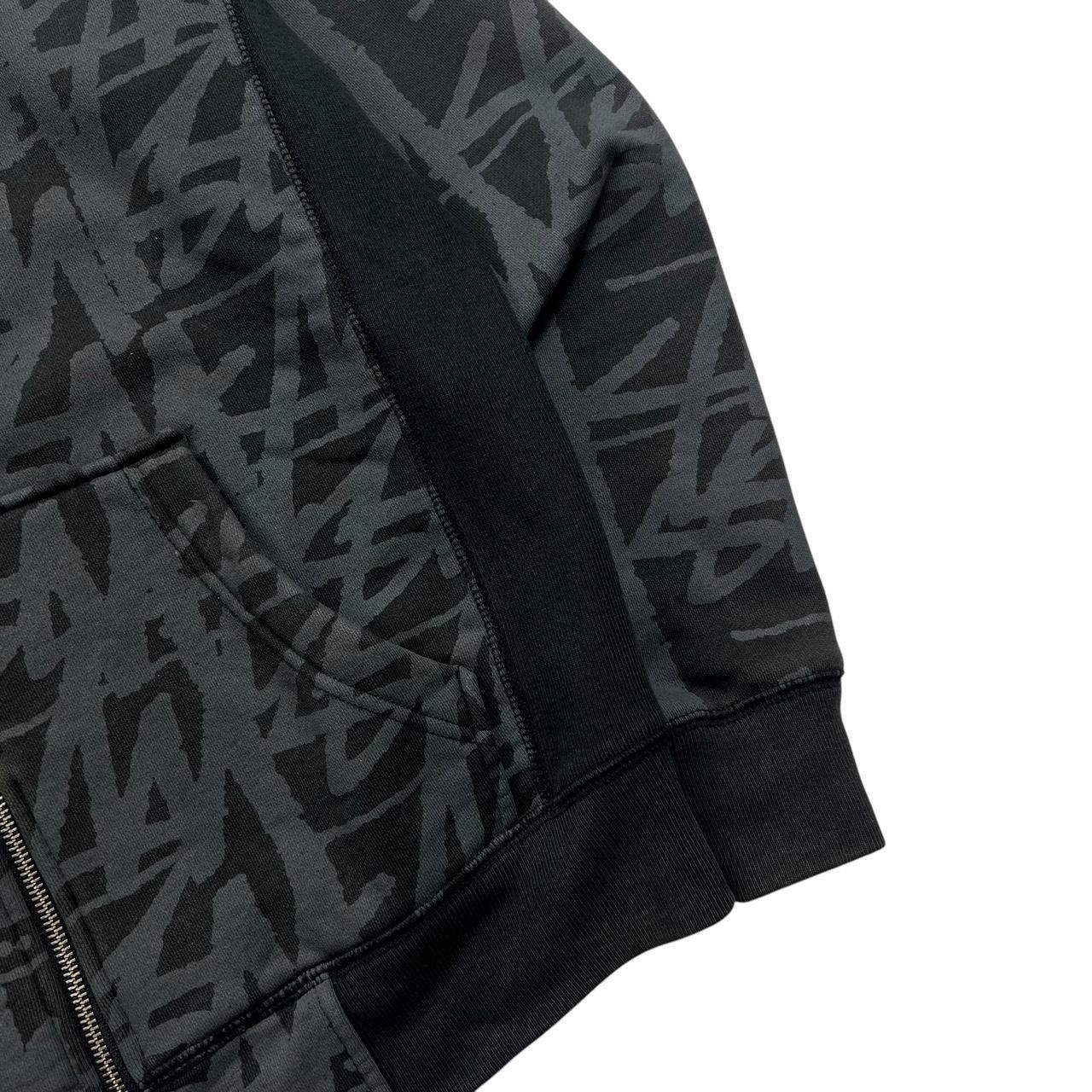 Stussy Vintage 2000s Stussy All Over Print Zip Up Hoodie - Medium Size US M / EU 48-50 / 2 - 3 Thumbnail