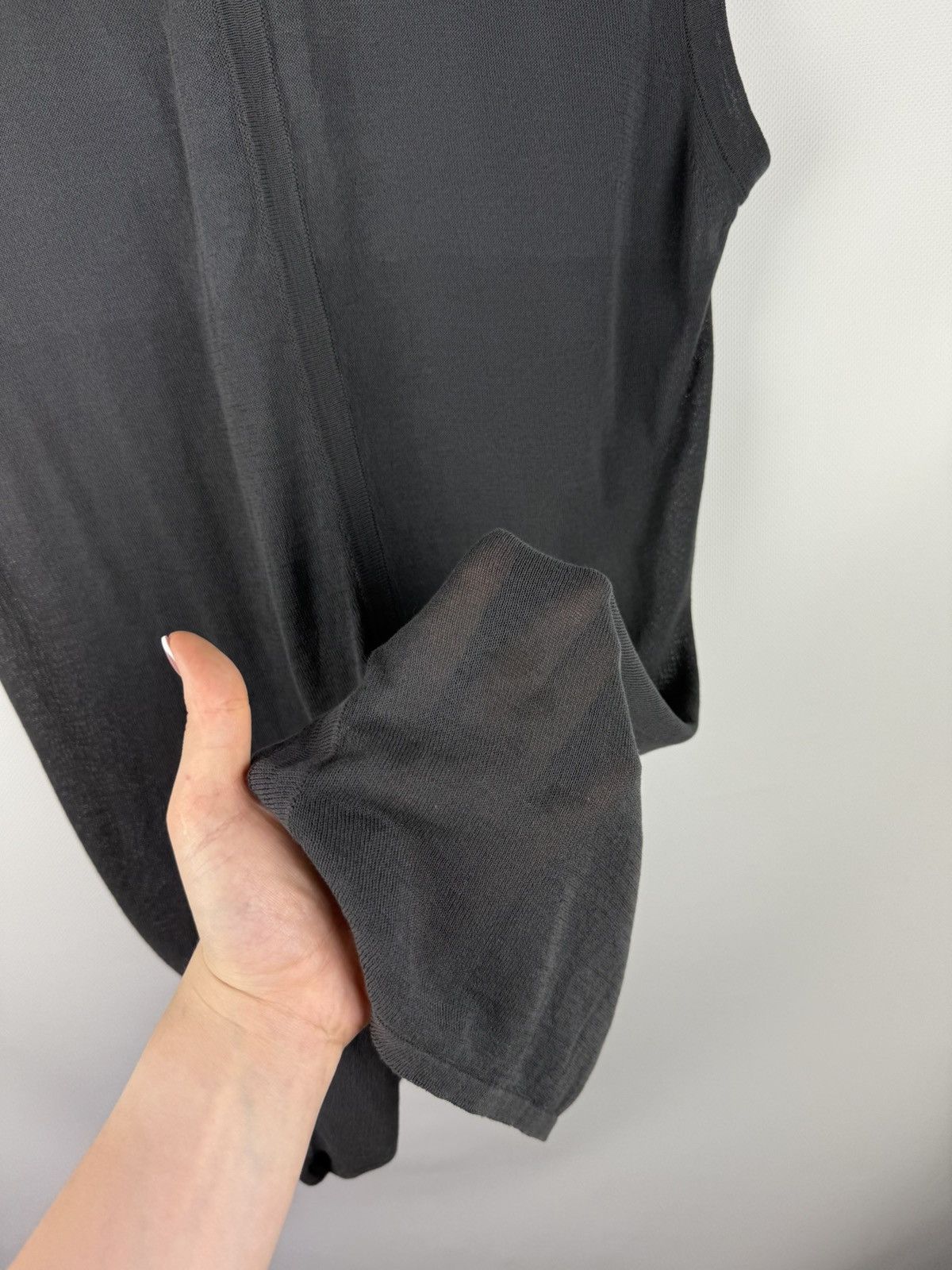 Rick Owens Rick Owens Drake S/S07 Avant-Garde Sleeveless Vest Sweater Size US M / EU 48-50 / 2 - 13 Thumbnail