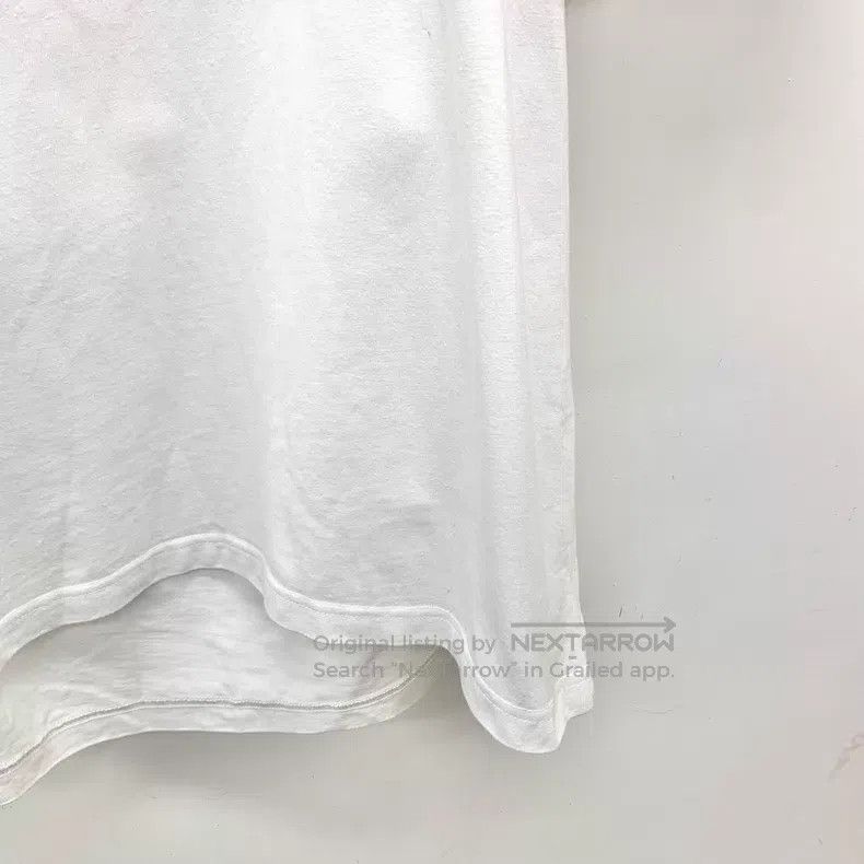 Balenciaga Balenciaga White Cotton Round Neck Short Sleeve T-Shirt Size US XS / EU 42 / 0 - 4 Thumbnail