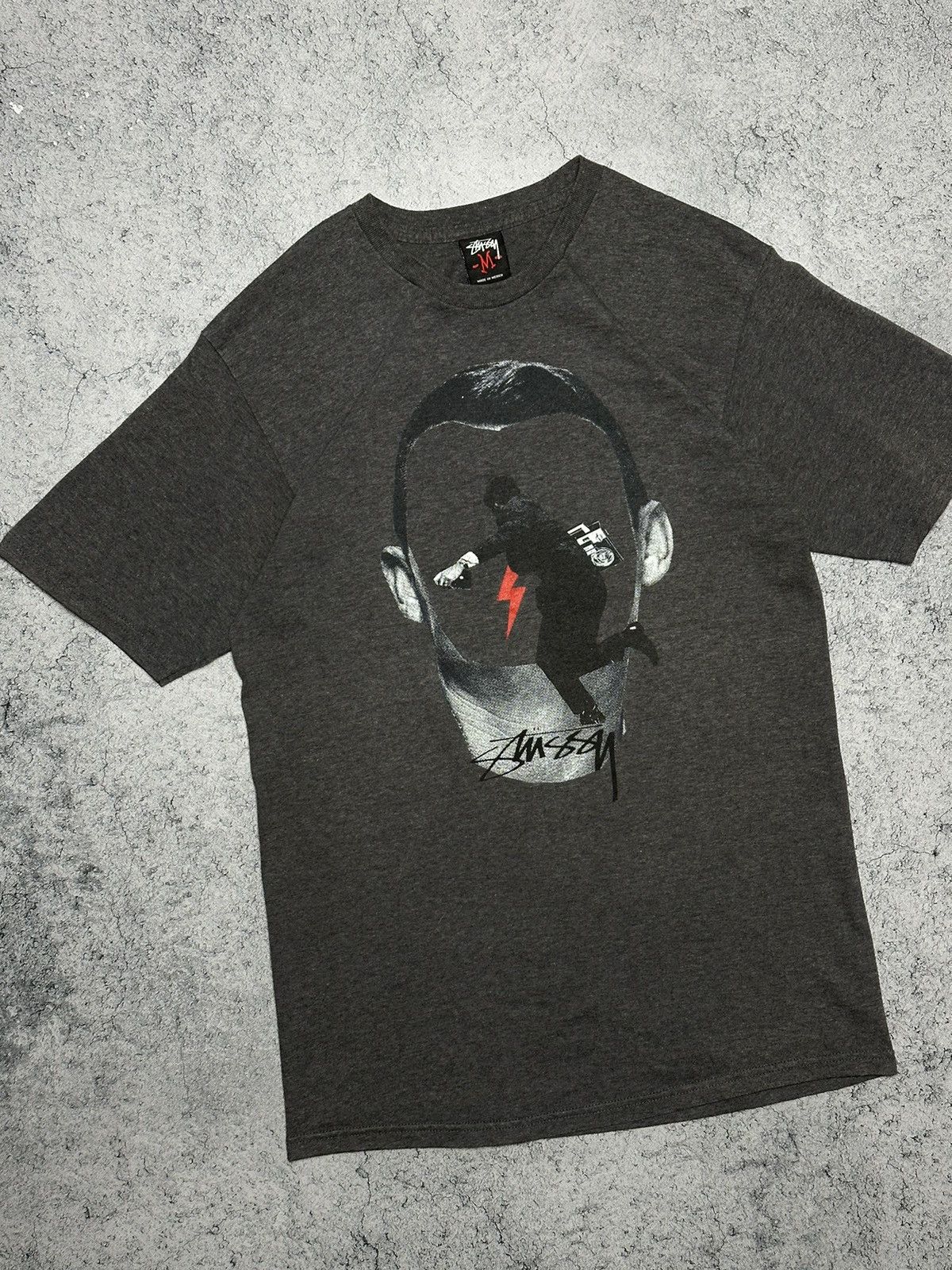Stussy Vintage 2000s Stussy Head Tee Size US M / EU 48-50 / 2 - 3 Thumbnail