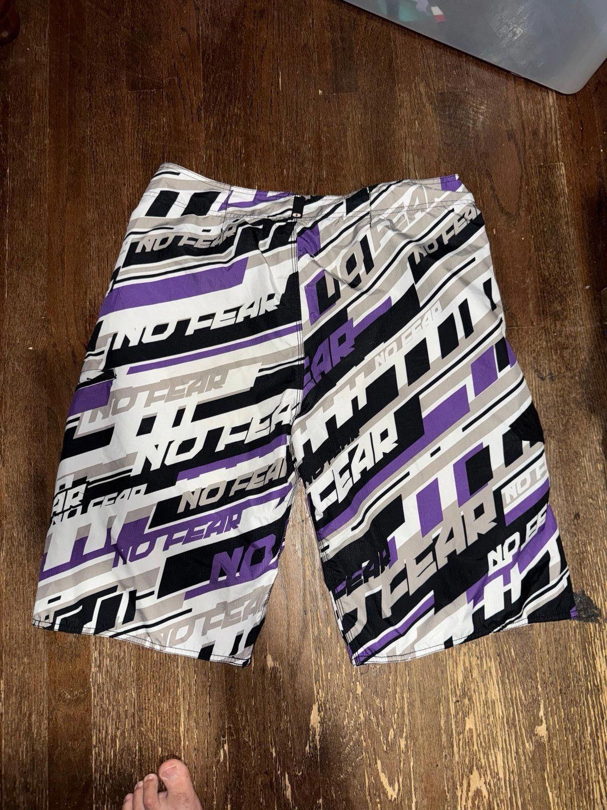 No Fear Vintage Y2K Purple NoFear Swim Trunks Sz XL Rare Surf Beach Size US 36 / EU 52 - 6 Thumbnail