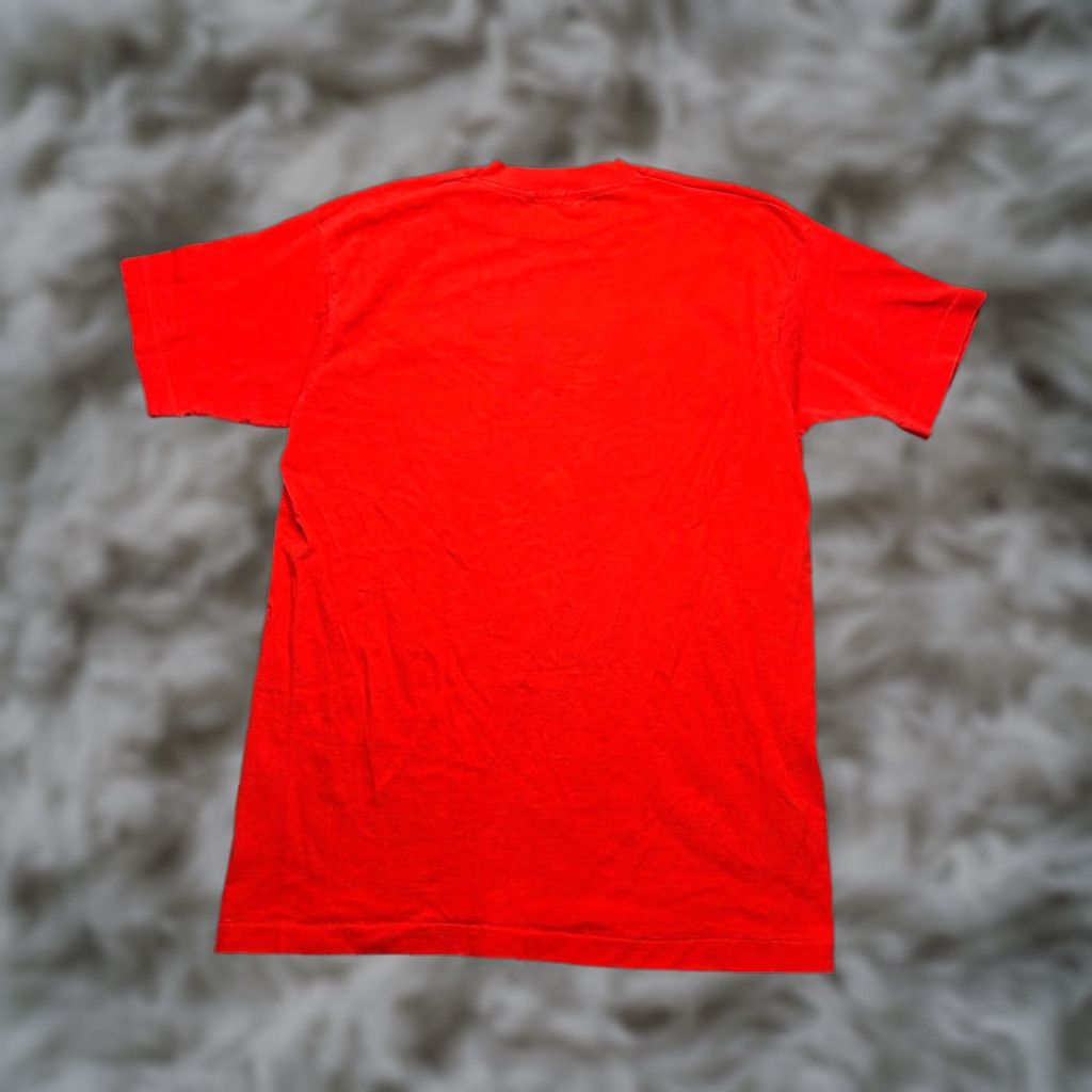Fruit Of The Loom VINTAGE Poland Polska T Shirt Large Fruit of the Loom USA Made Flag Graphic Shirt Mens L Red 90s Patriotic USA Crest Flag Size US L / EU 52-54 / 3 - 1 Thumbnail