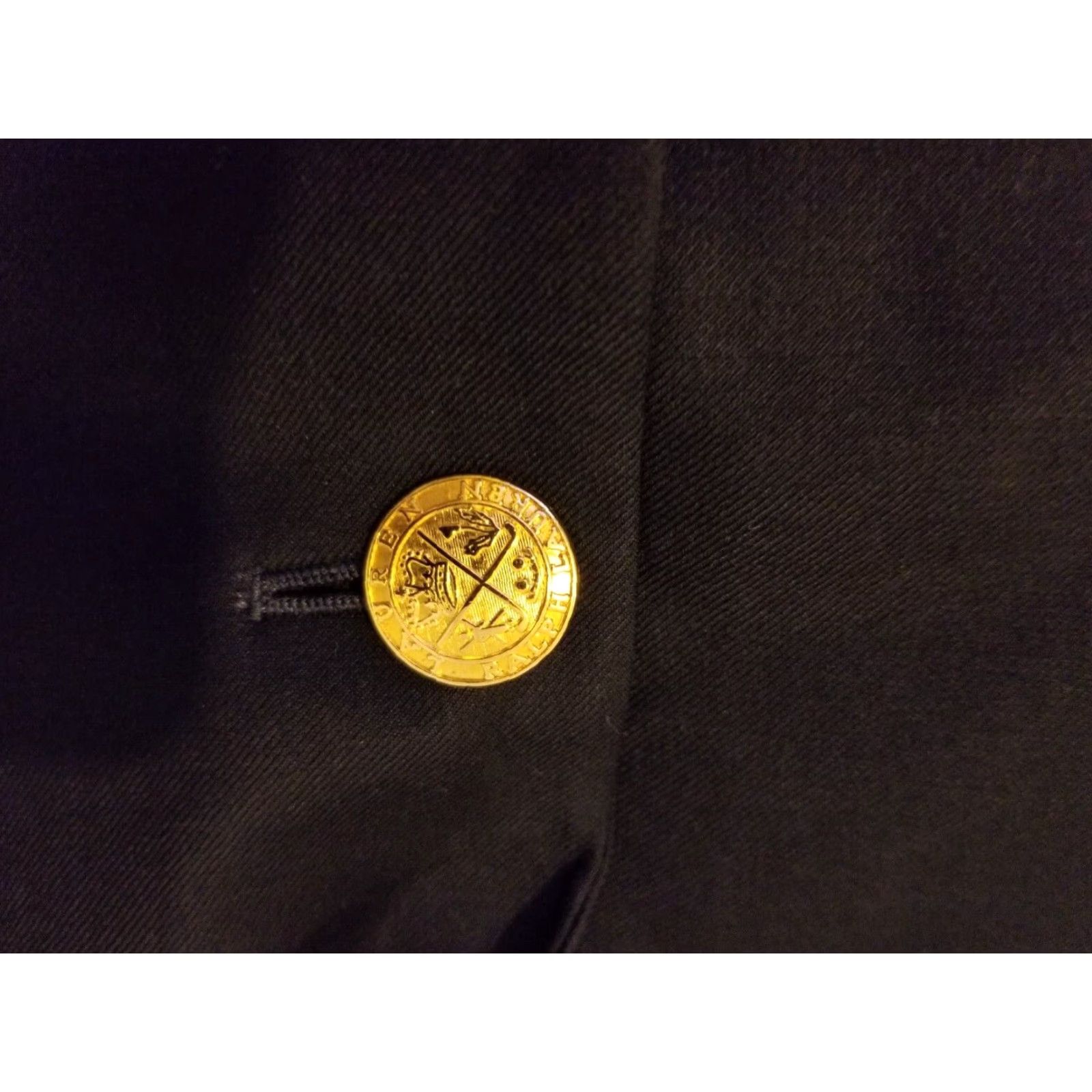 Ralph Lauren Mens Polo Ralph Lauren Blazer Wool Jacket 46L Blue Size US XXL / EU 58 / 5 - 4 Thumbnail