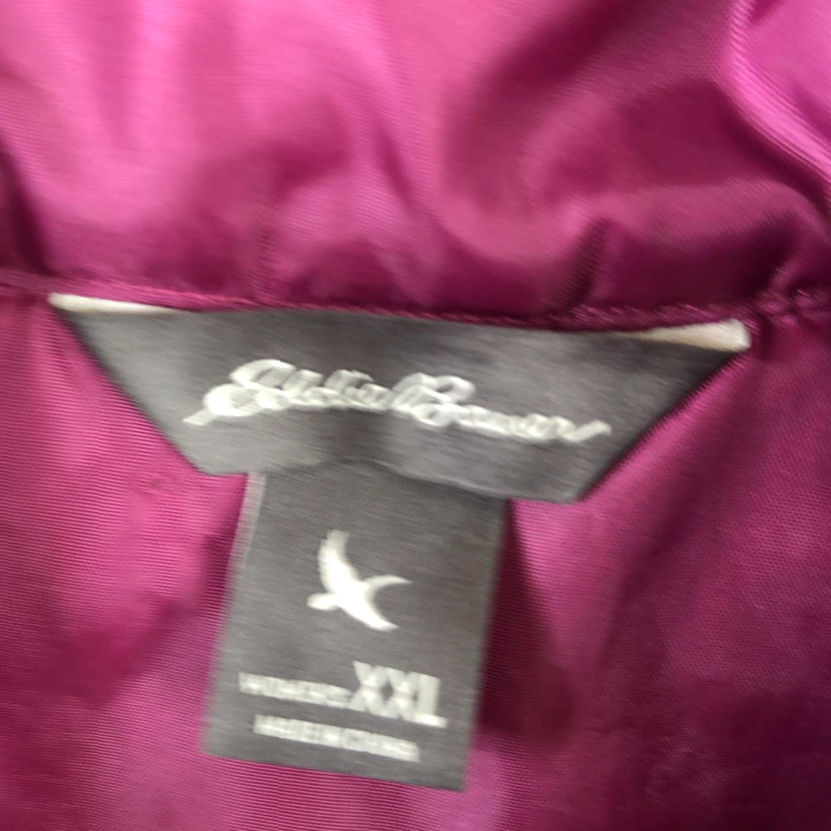 Eddie Bauer VEST Eddie Bauer Womens XXL Pink Quilted Snap Front Pockets Insulated Outdoor Size XXL / US 16-18 / IT 52-54 - 3 Thumbnail