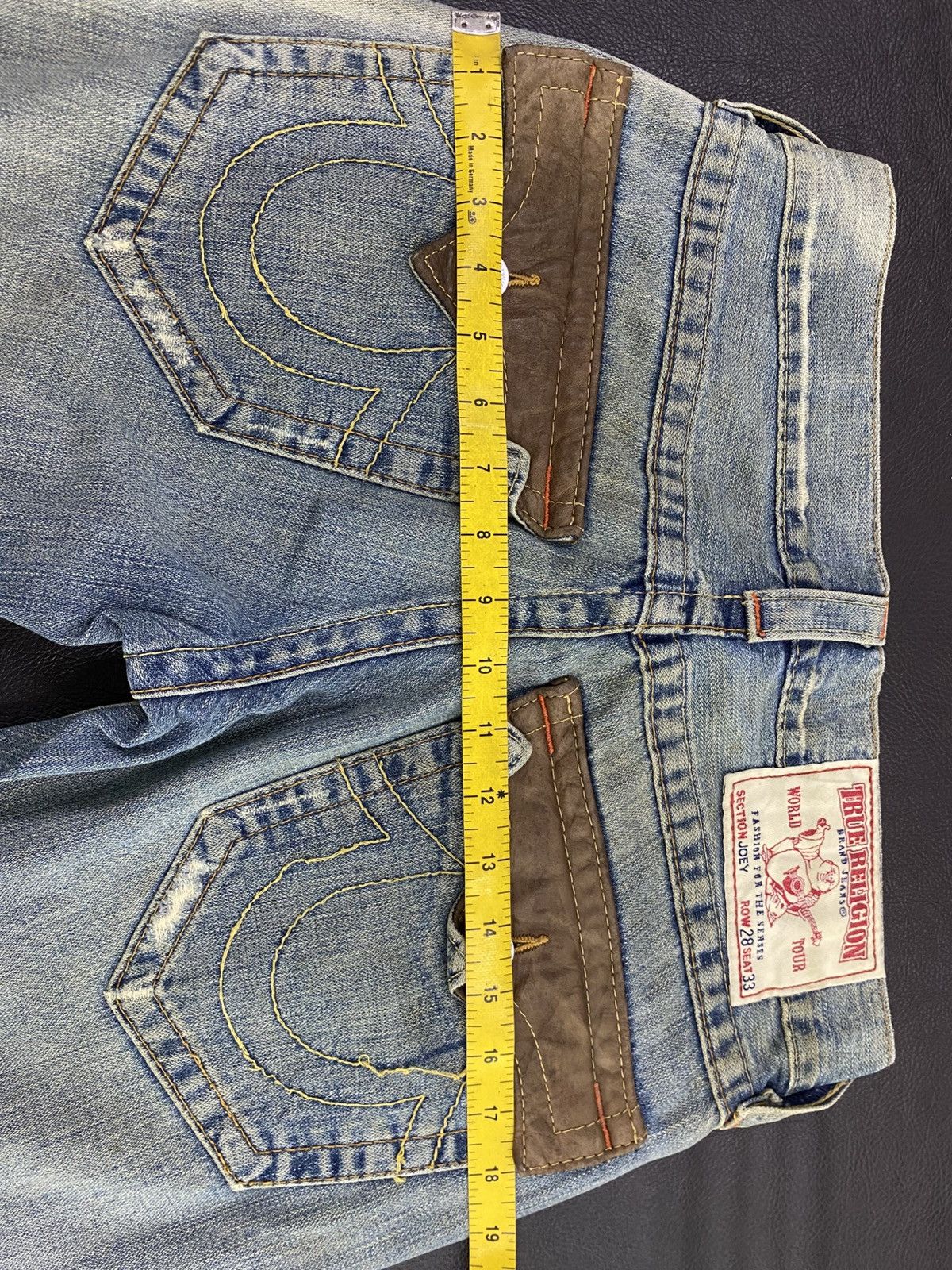 True Religion True Religion Twisted Leg Jeans Flare Pants Workwear Size US 28 / EU 44 - 14 Thumbnail
