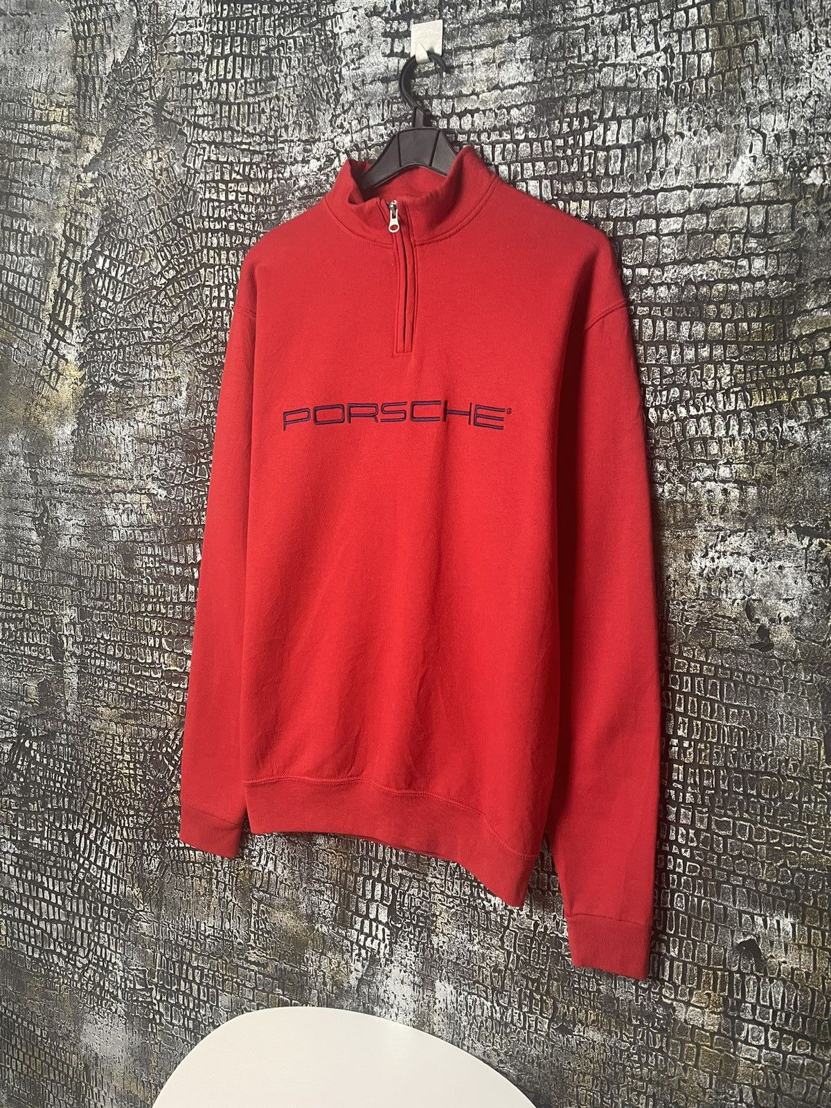 Porsche Design Porsche 90s Vintage Logo Zip Sweatshirt Crewneck Size US M / EU 48-50 / 2 - 18 Thumbnail