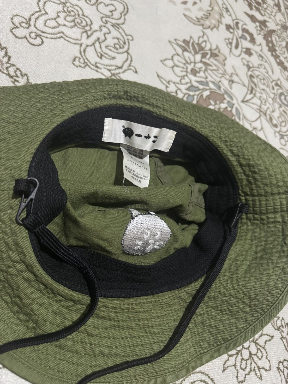 Issey Miyake × Ne-Net Iconic Cat Logo Ne-Net Embroidery Summer Hats Size ONE SIZE - 5 Thumbnail