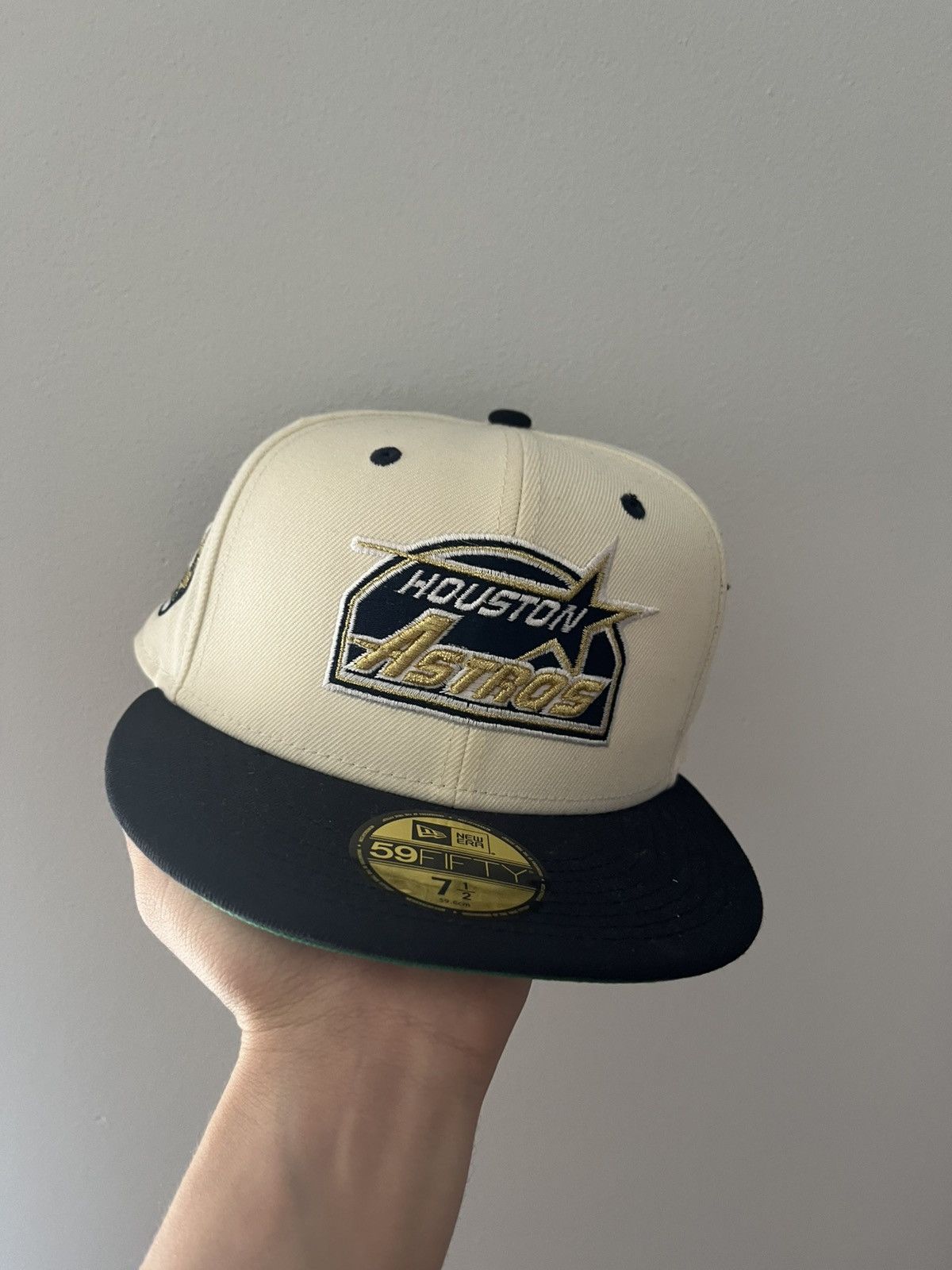 New Era New Era Houston Astros Touch of Gold 7 1/2 Size ONE SIZE - 1 Thumbnail