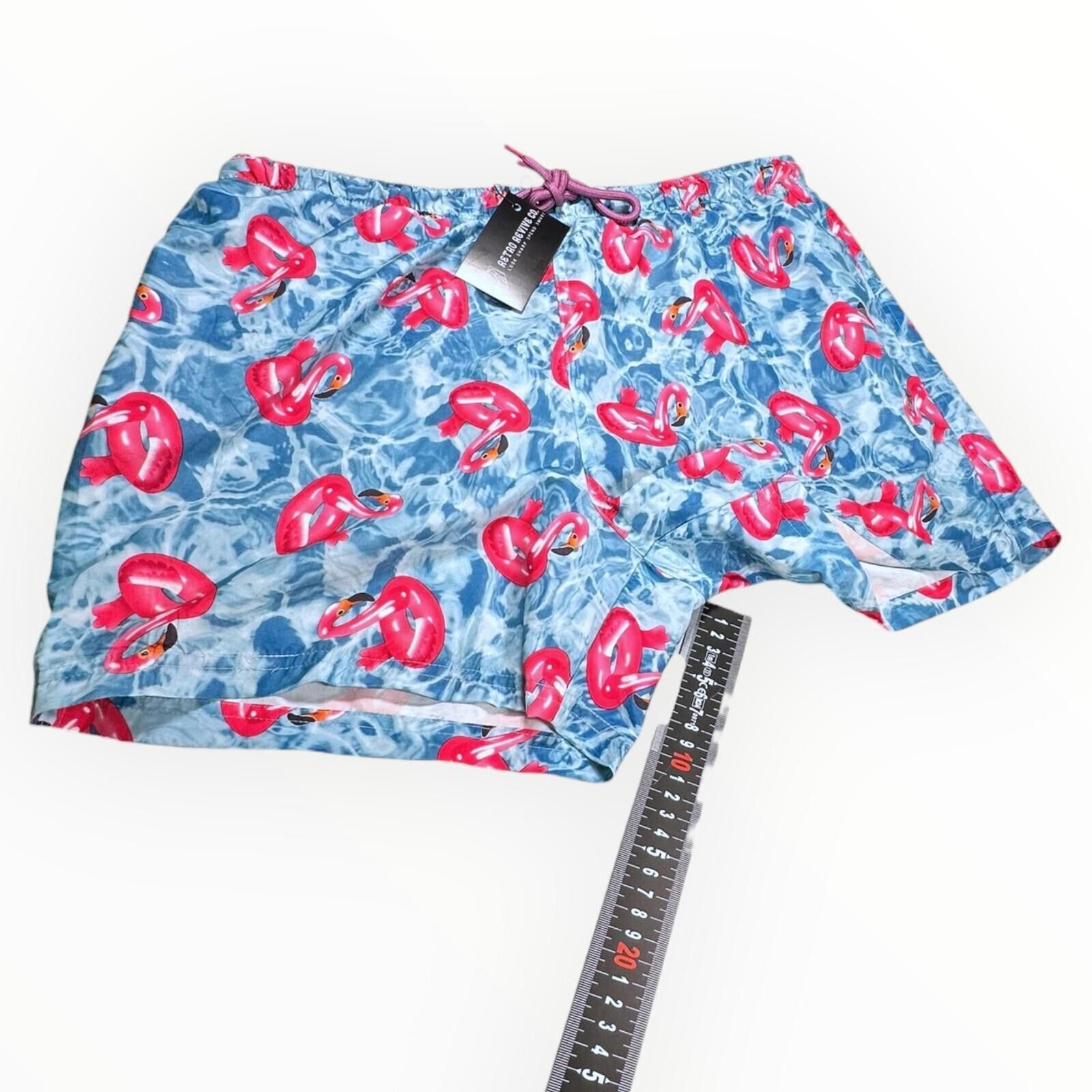 Primark Primark Swim Shorts Men's UK Size XL Blue Flamingo Float Size US 36 / EU 52 - 7 Thumbnail