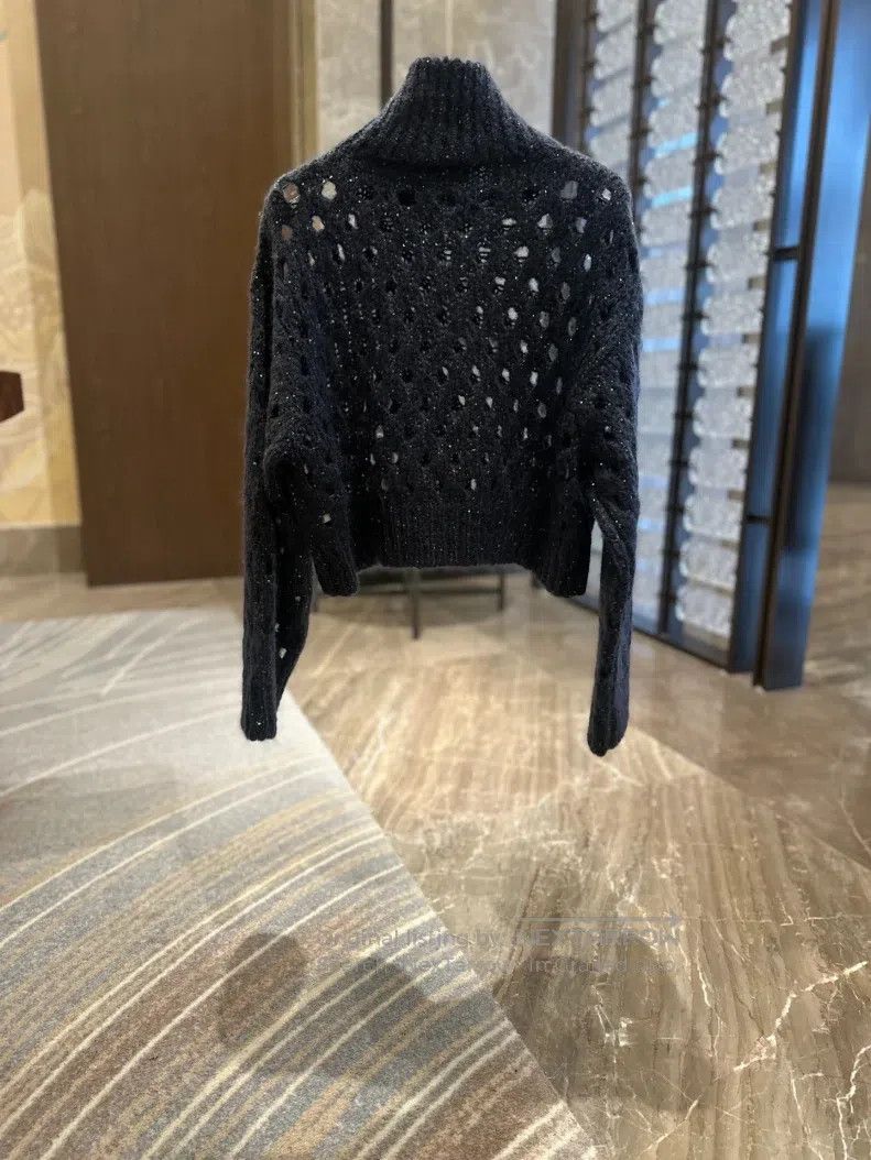 Brunello Cucinelli Brunello Cucinelli Sequin Sweater Size XS / US 0-2 / IT 36-38 - 2 Thumbnail