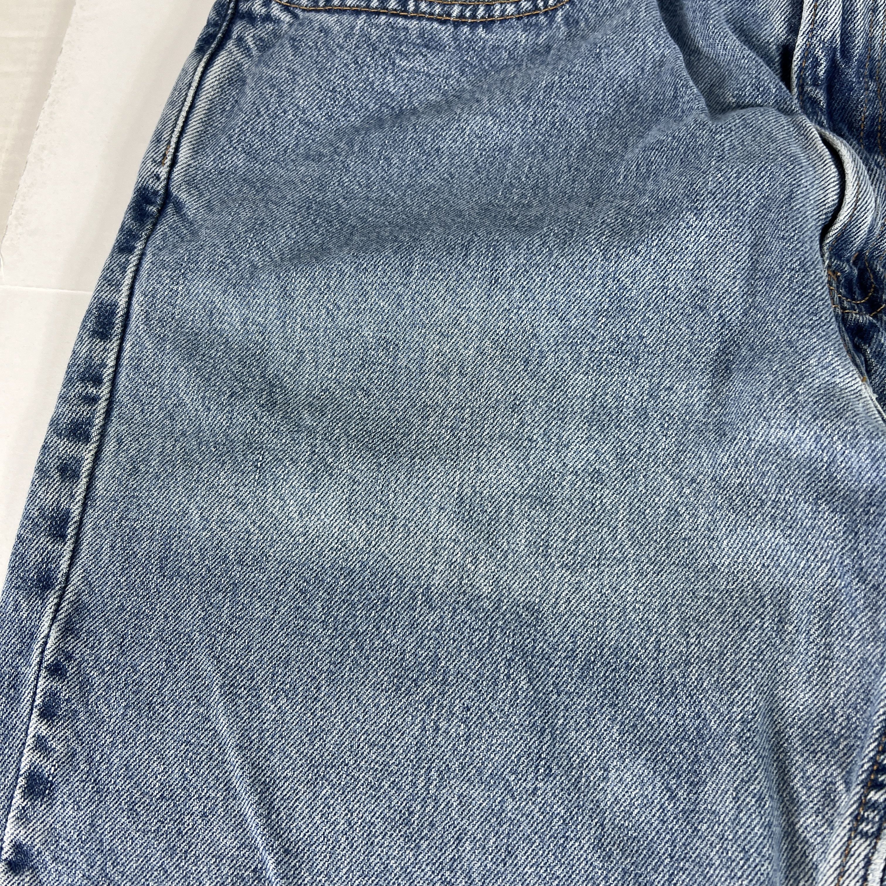 Levi's × Vintage Y2K Levi's Jeans 550 Relaxed Blue Faded Cotton Denim Size US 33 - 2 Thumbnail