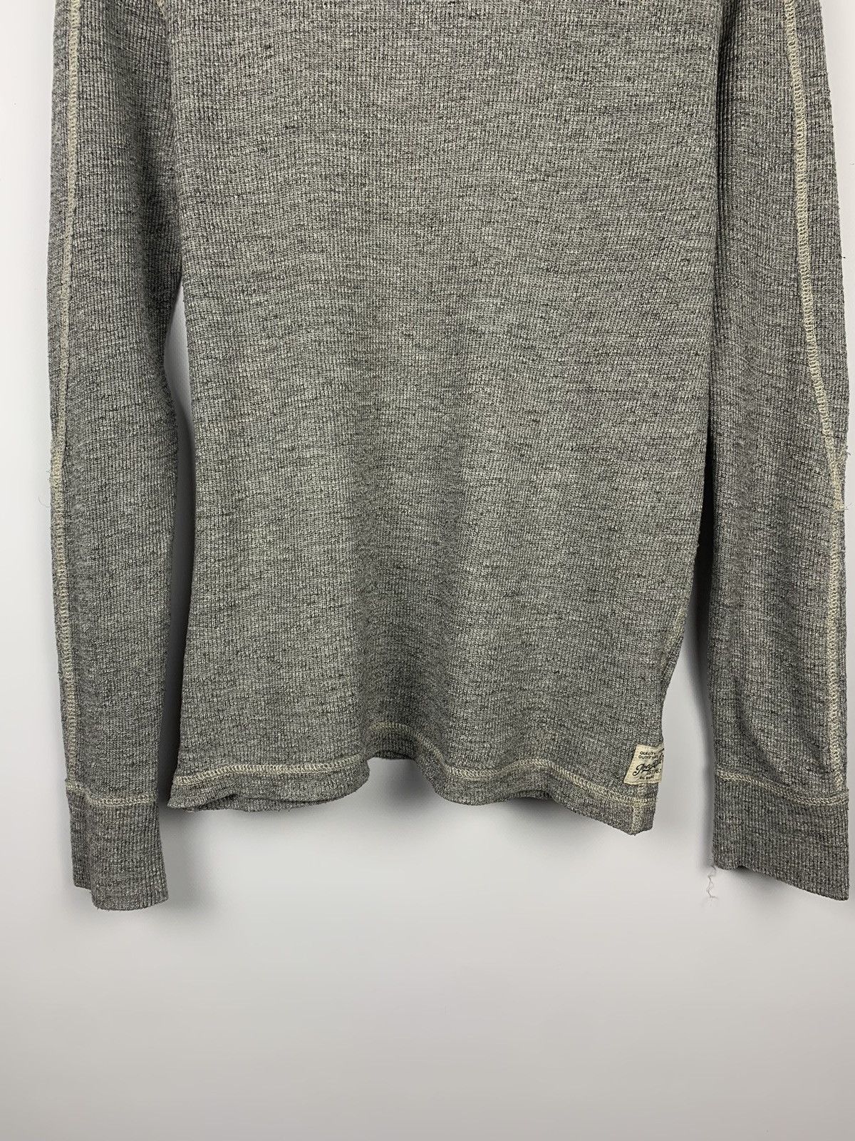 Polo Ralph Lauren Polo Ralph Lauren Y2K Ribbed Long Sleeve Tee Gray Size S Size US S / EU 44-46 / 1 - 3 Thumbnail