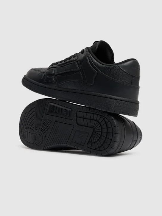 Amiri o1lsvrm0425 CNY Skel Top Low Sneakers in Black Size US 13 / EU 46 - 3 Thumbnail