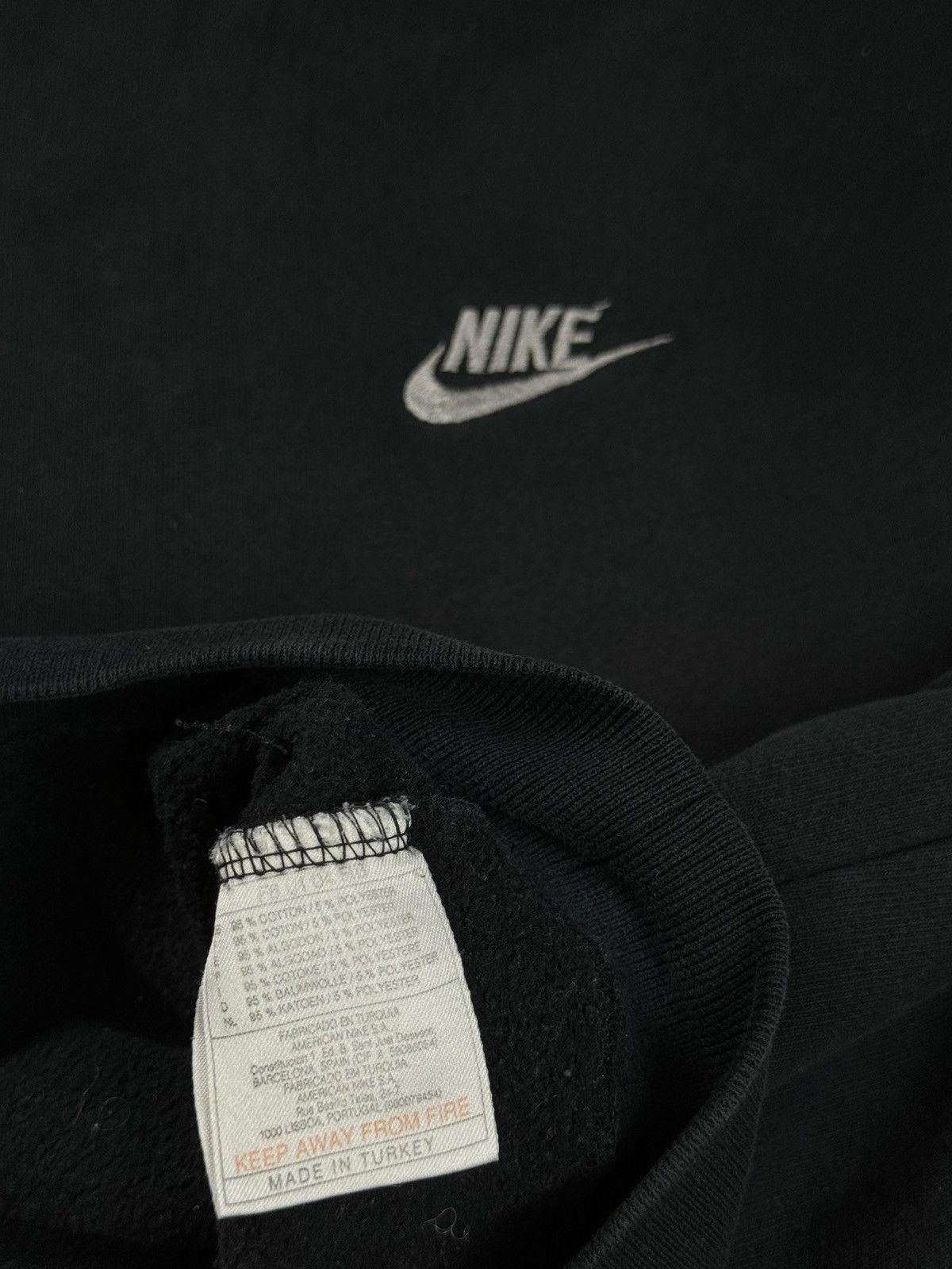 Nike Vintage hoodie Nike Swoosh 90s original casual item Size US M / EU 48-50 / 2 - 4 Thumbnail