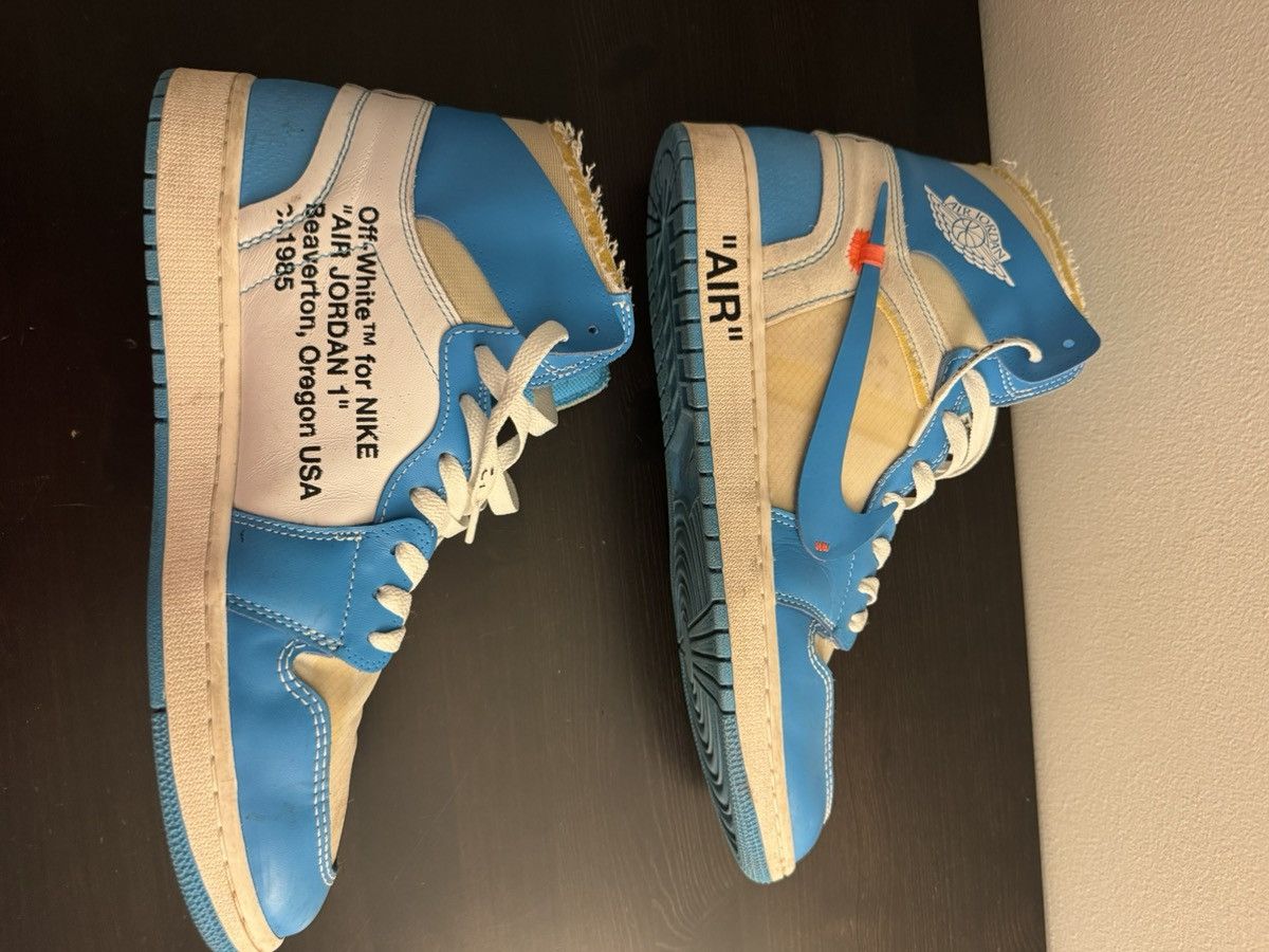 Nike × Off-White Nike Off white Jordan 1 Size US 12.5 / EU 45-46 - 3 Thumbnail