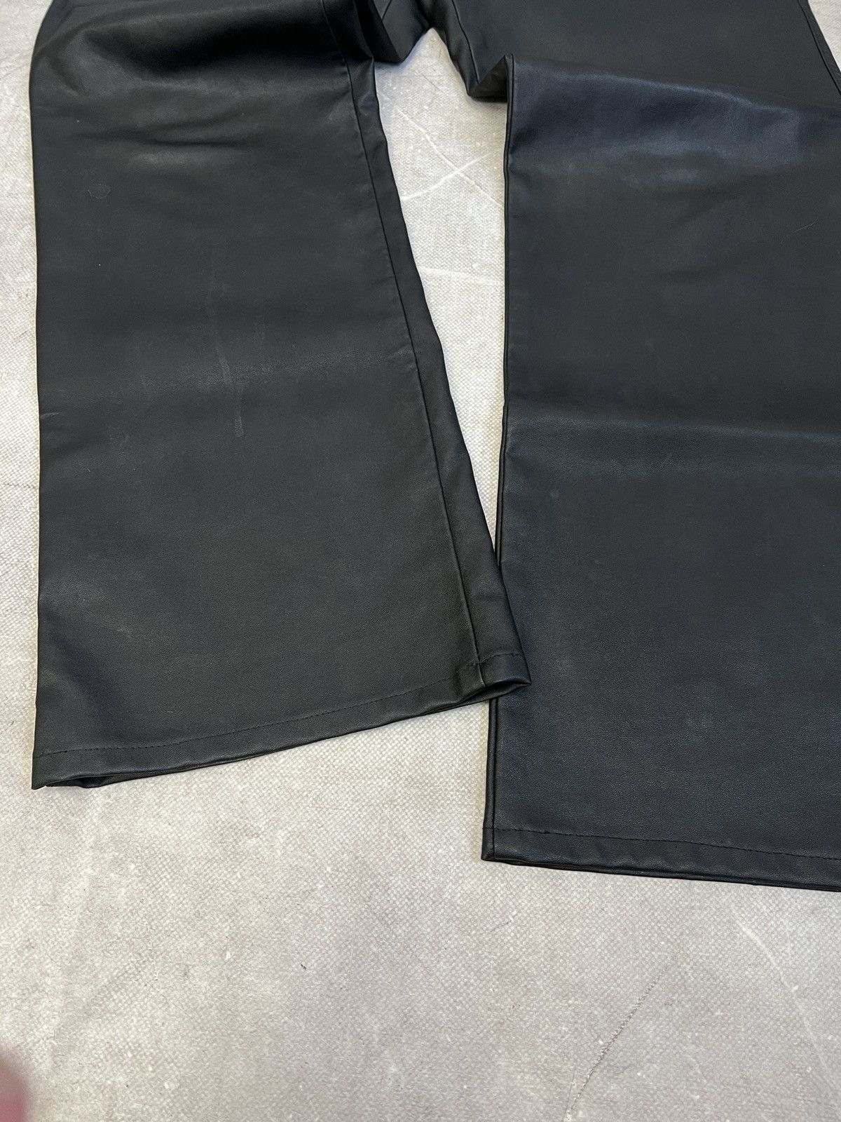 Tornado Mart Faux leather baggy tornado mart style leather gothic pants Size US 32 / EU 48 - 5 Thumbnail