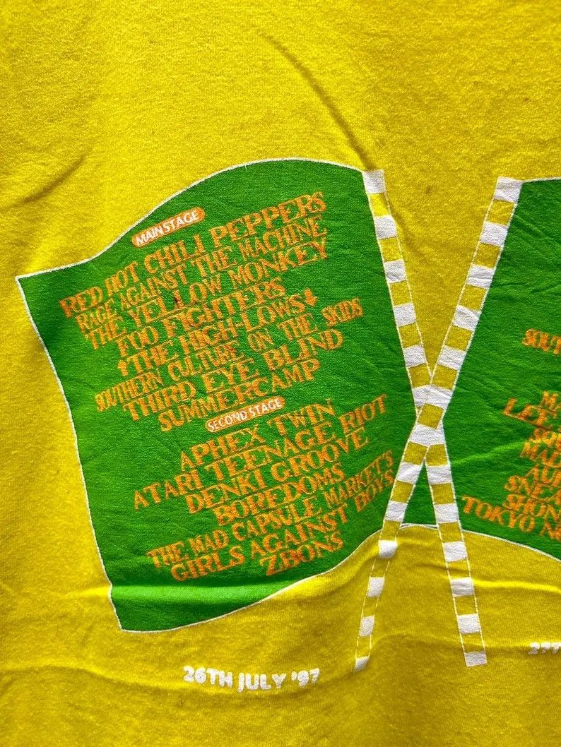 Vintage VTG 1997 Aphex Twin , Prodigy , Massive Attack tshirt size M Size US M / EU 48-50 / 2 - 3 Thumbnail