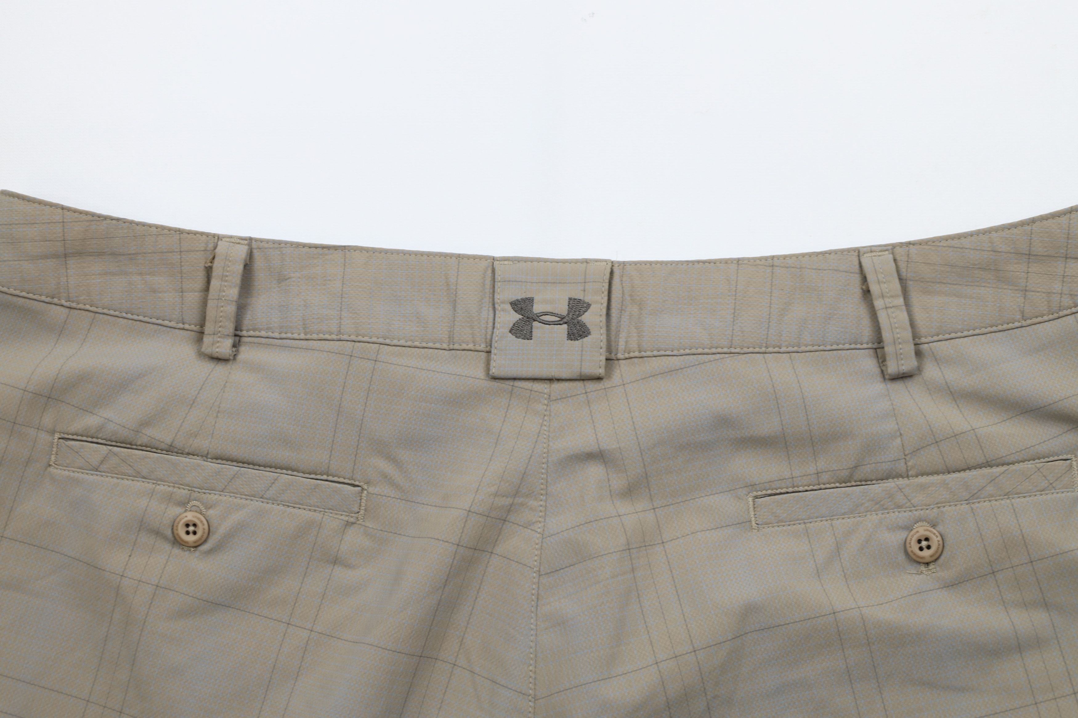Under Armour Vintage Under Armour Golfing Golf Chino Shorts Gray Plaid Size US 40 / EU 56 - 10 Thumbnail