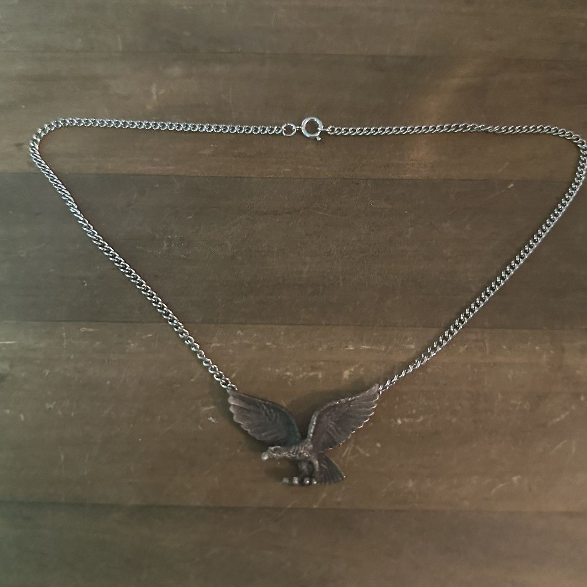Other × Vintage Vintage Avon Pewter soaring eagle necklace Size ONE SIZE - 2 Thumbnail