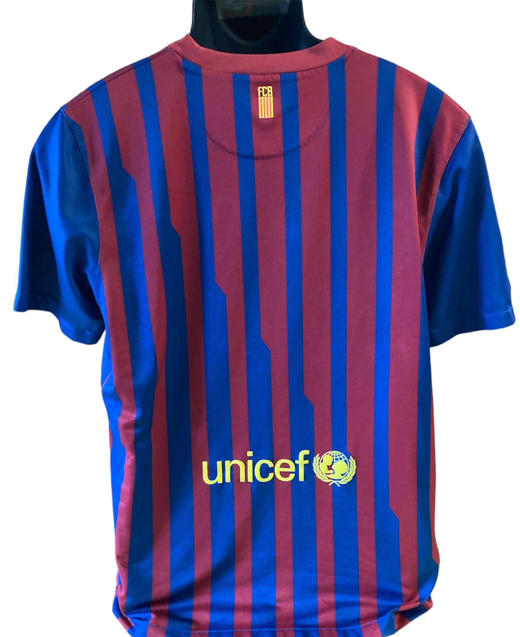 Nike Nike 2011-2012 FC Barcelona Barca FCB Home Jersey Shirt Size US L / EU 52-54 / 3 - 2 Thumbnail