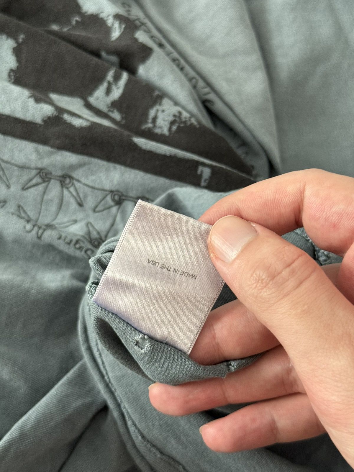 Enfants Riches Deprimes Enfants Riches Deprimes Petrol Distressed Longsleeve Sz.M Size US M / EU 48-50 / 2 - 7 Thumbnail