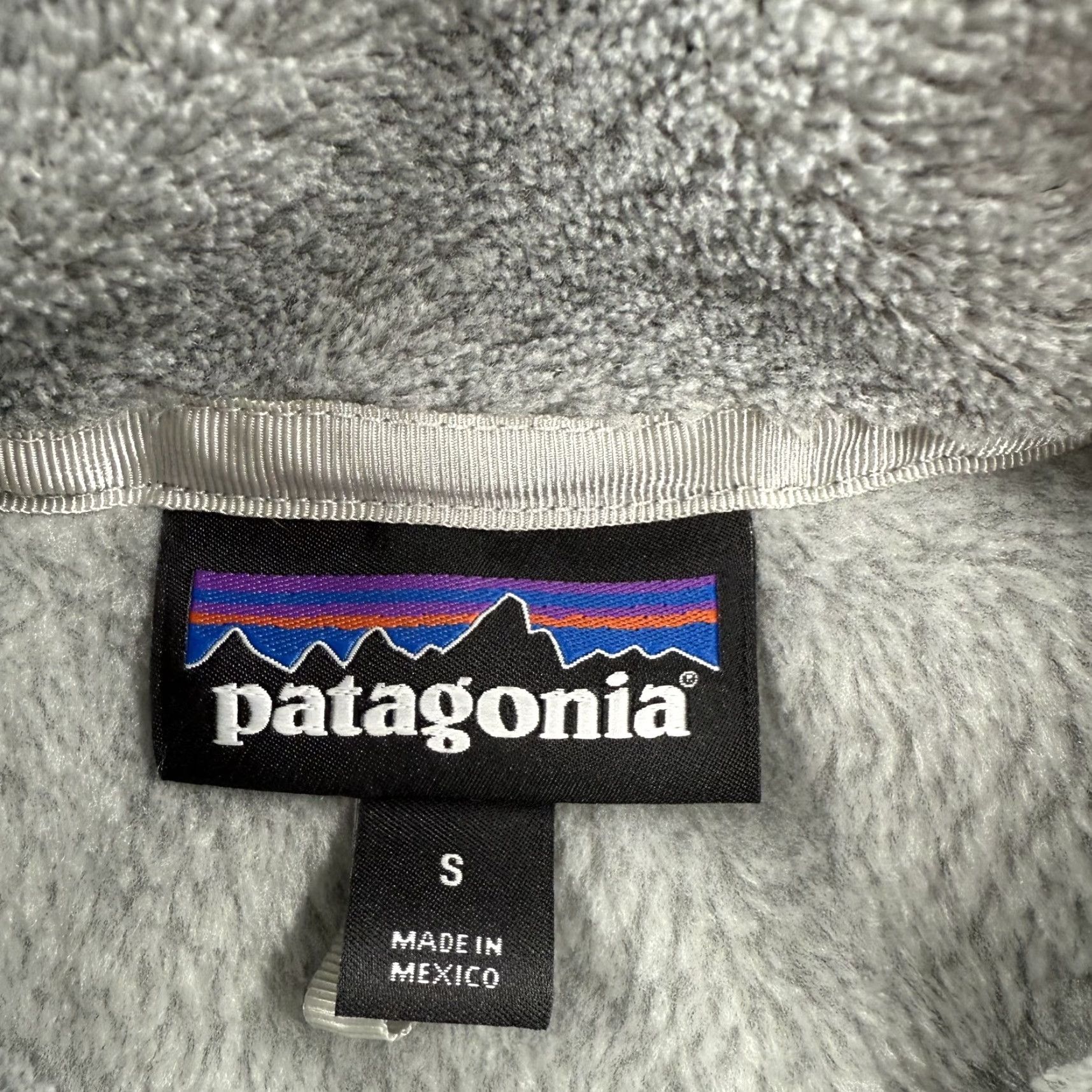 Patagonia Patagonia Vest Womens Small Gray Full Zip Fleece Synchilla Numinous Coffee Embroidered Size S / US 4 / IT 40 - 3 Thumbnail